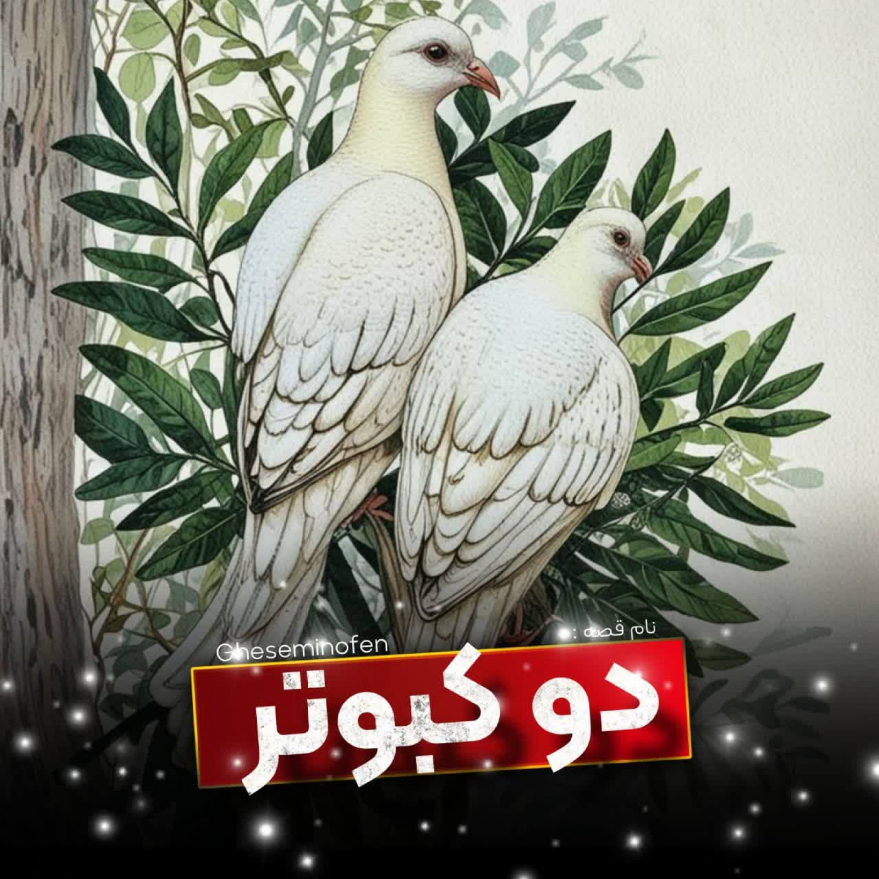 کاور 🎧نام قصه : دو کبوتر