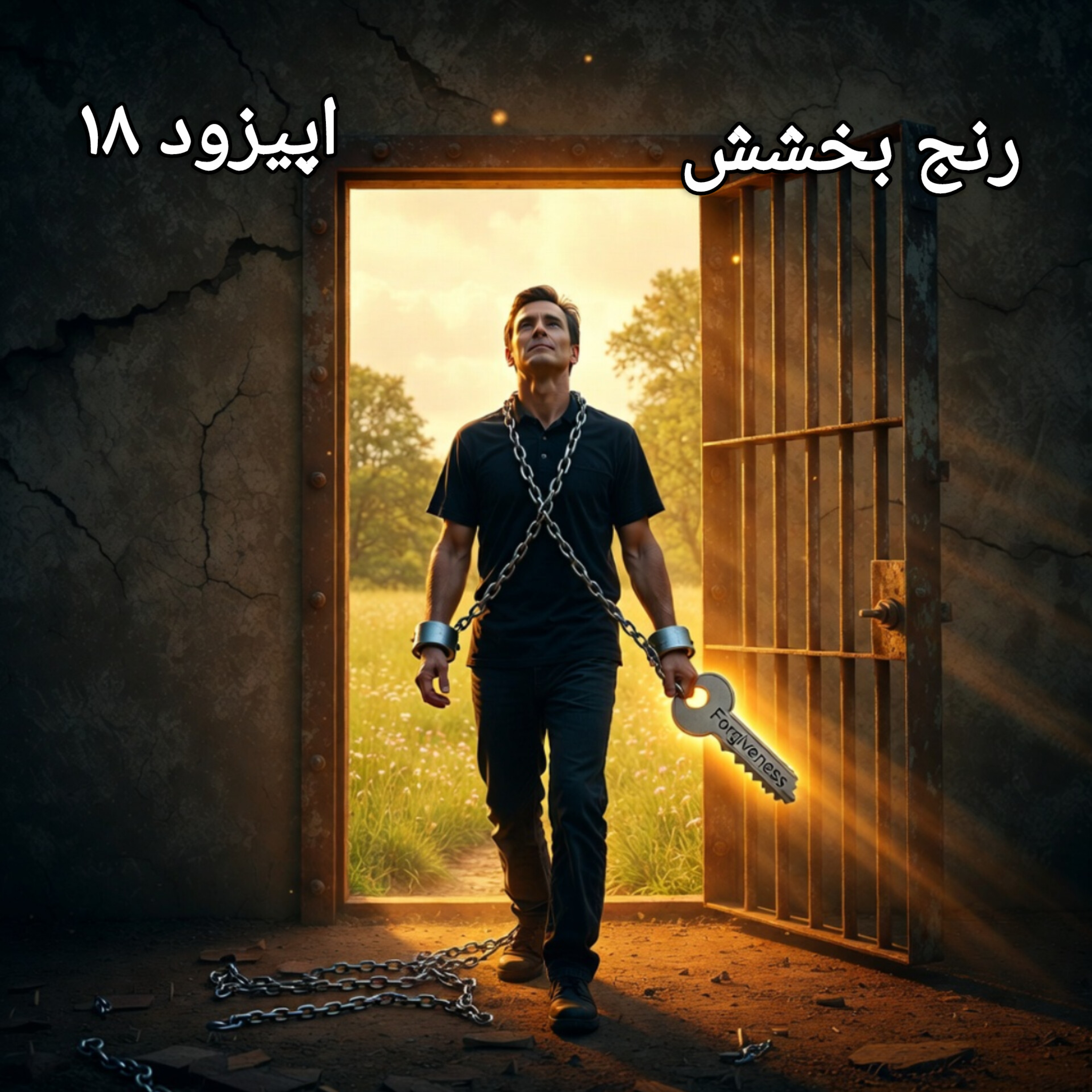 کاور اپیزود 18: پادکست رهایی از رنج (رنج بخشش)