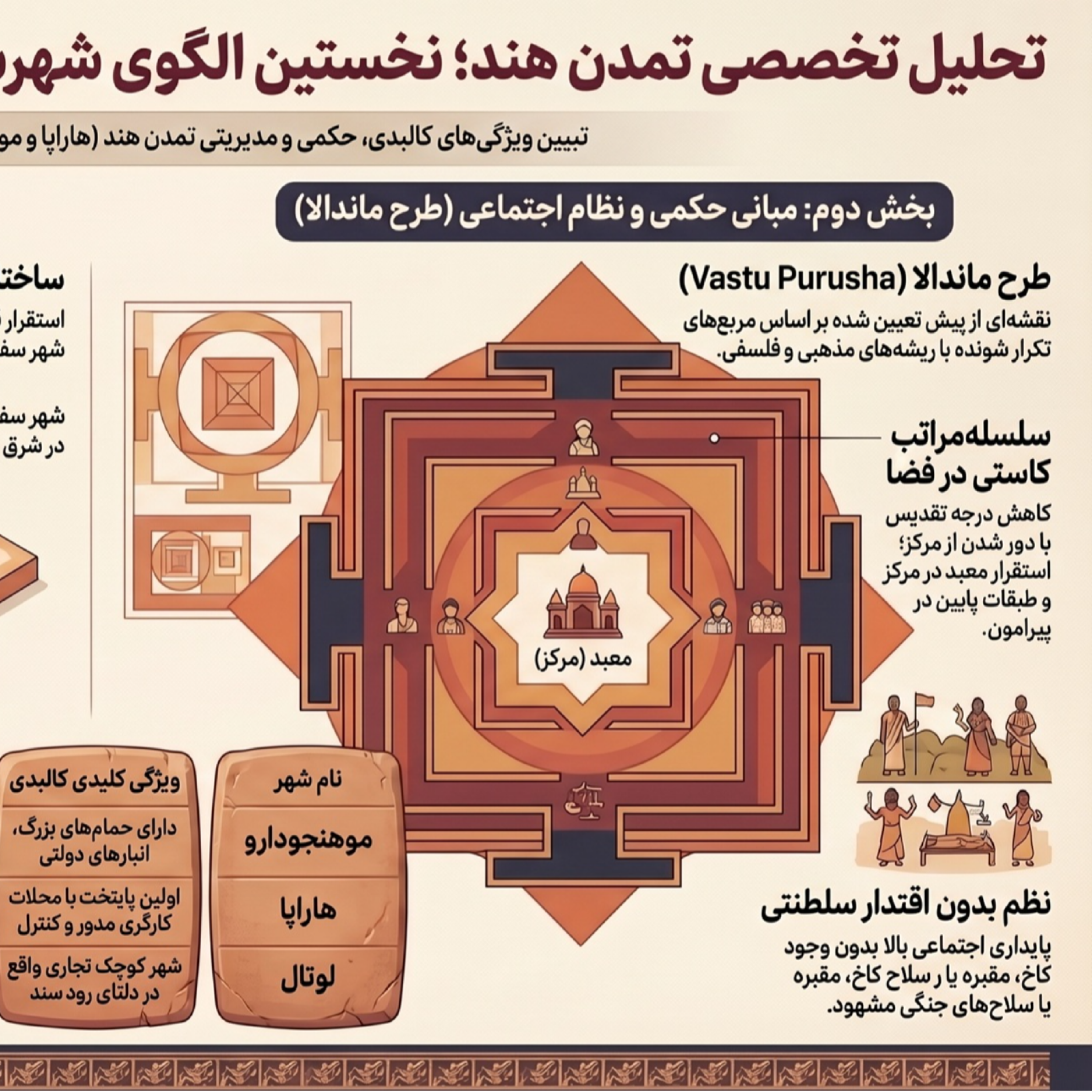 کاور فصل اول قسمت هشتم | تاریخ شهر و شهرسازی جهان | تاریخ شکل شهر – تمدن هند