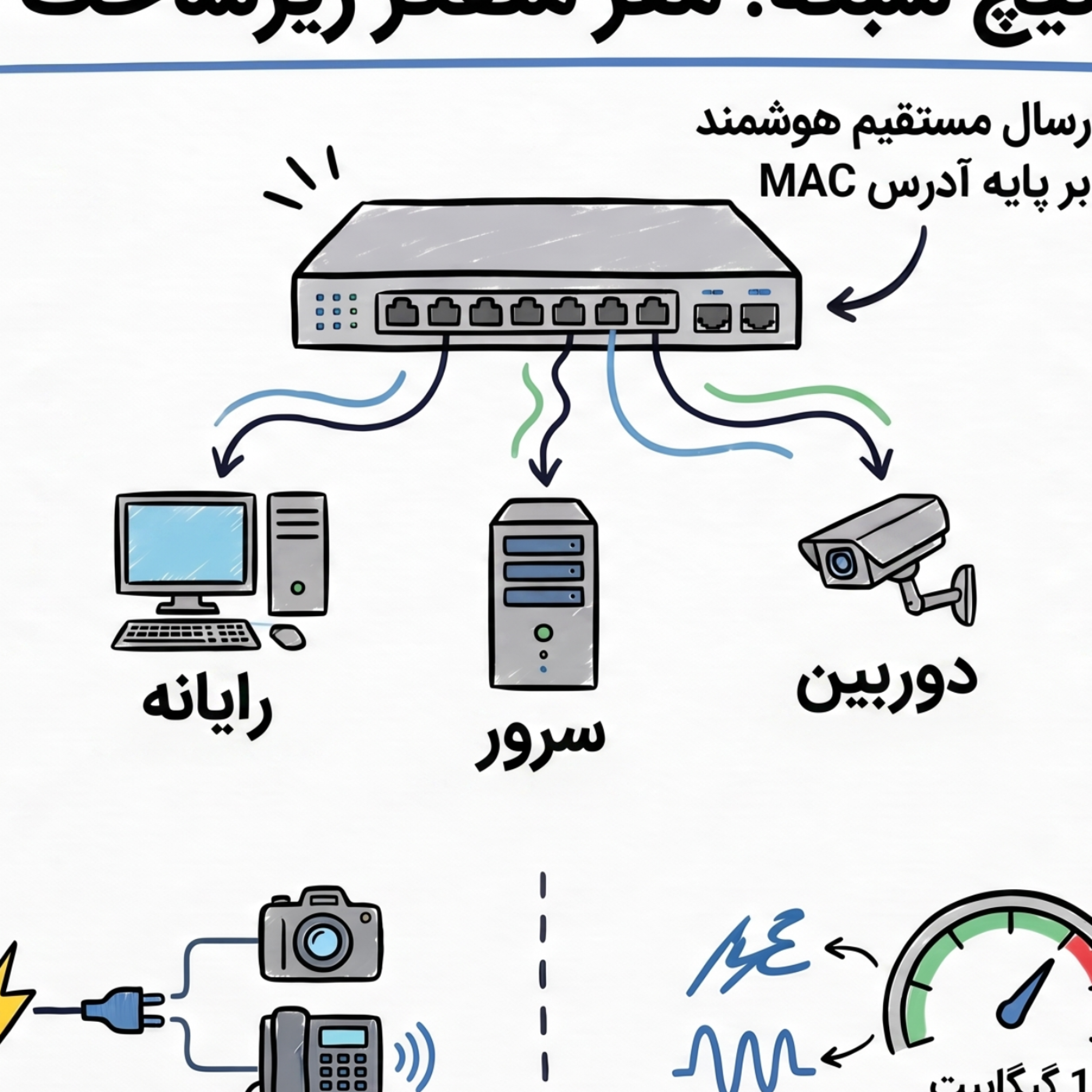 کاور سوئیچ شبکه چیست؟