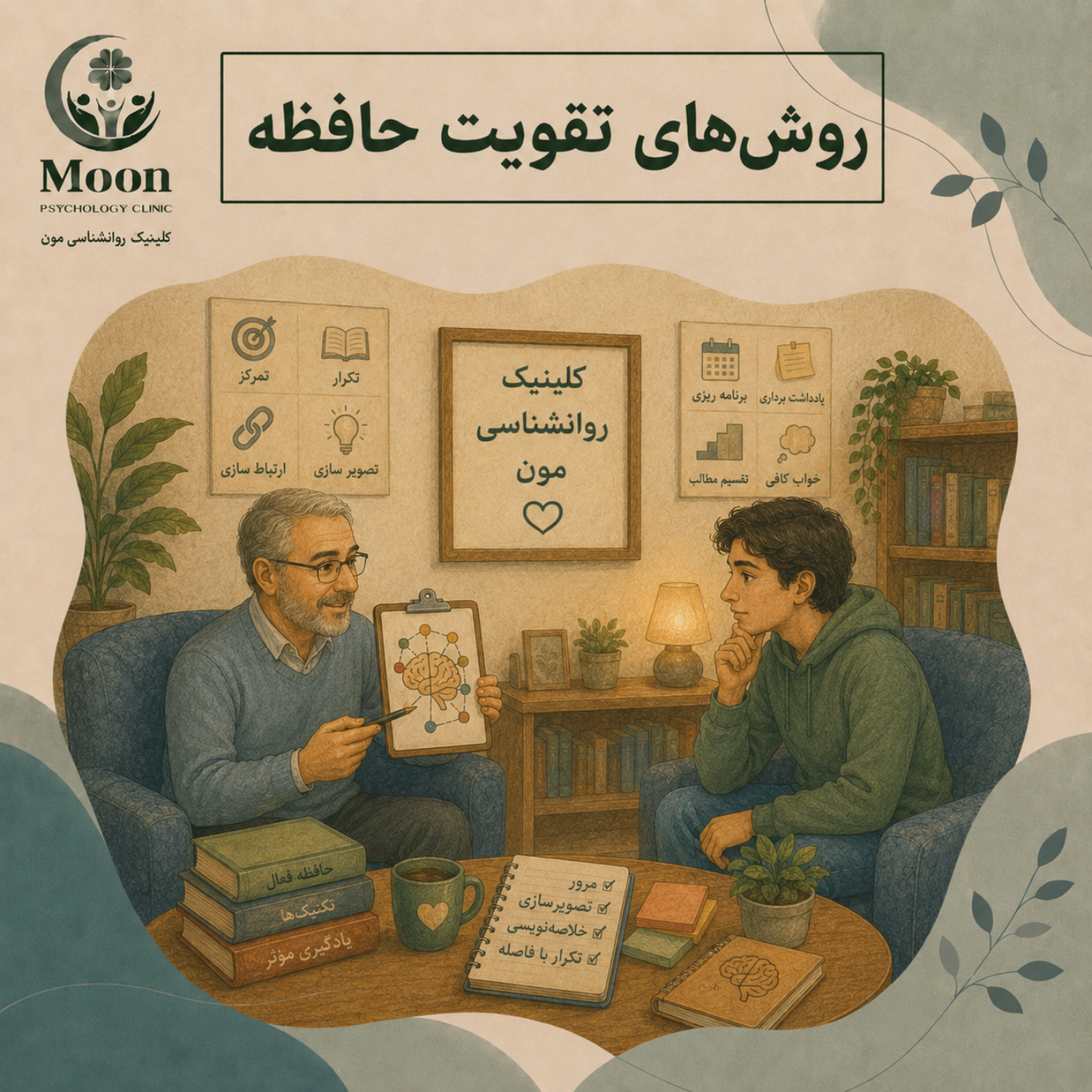 کاور روش های تقویت حافظه