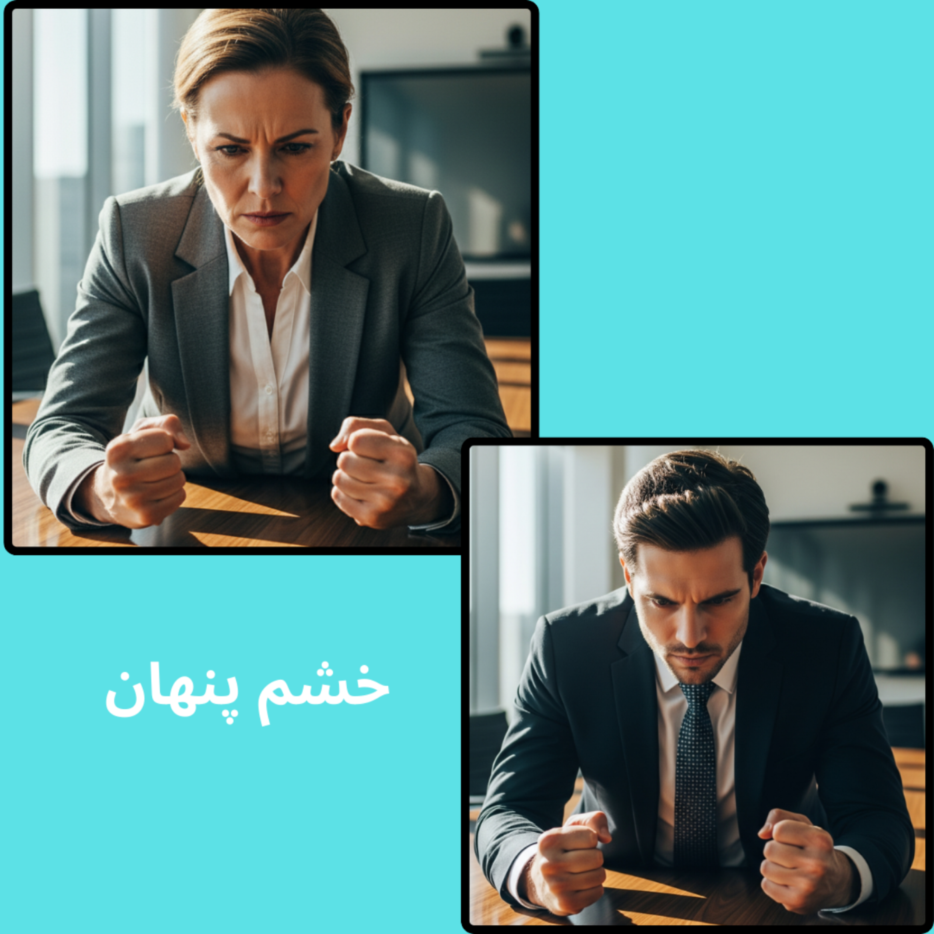 کاور رمزگشایی خشم پنهان در زبان بدن و واکنش هوشمندانه برای کنترل آن