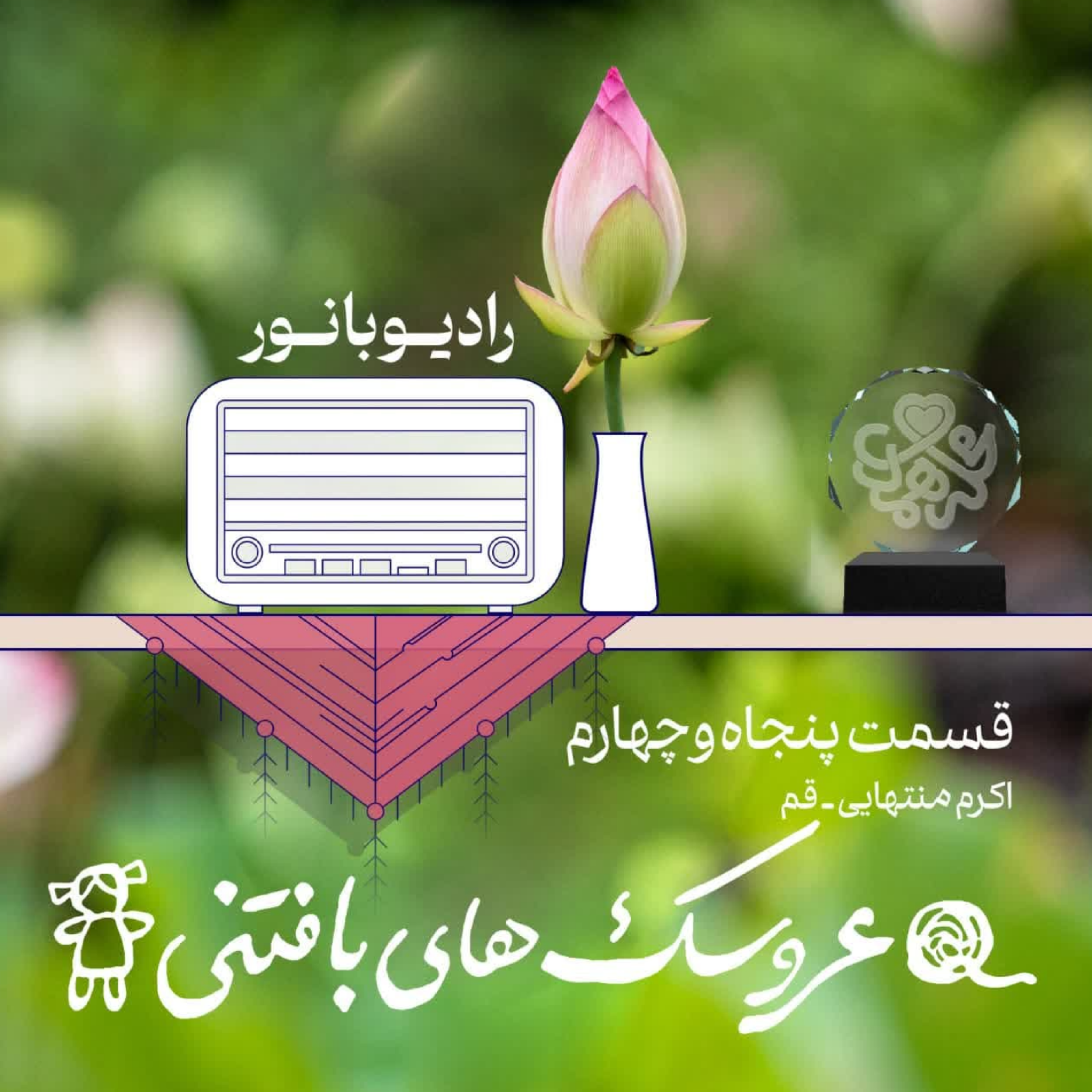 کاور عروسک‌های بافتنی؛ سفیر صلح محله