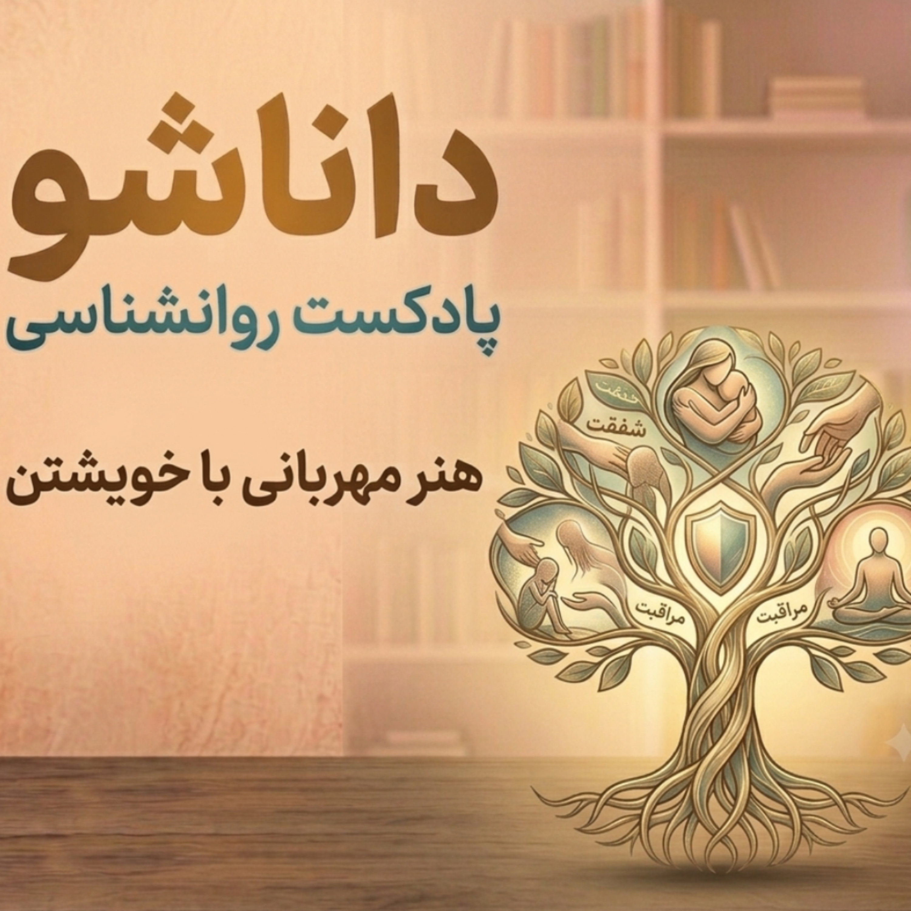 کاور هنر مهربانی با خویشتن