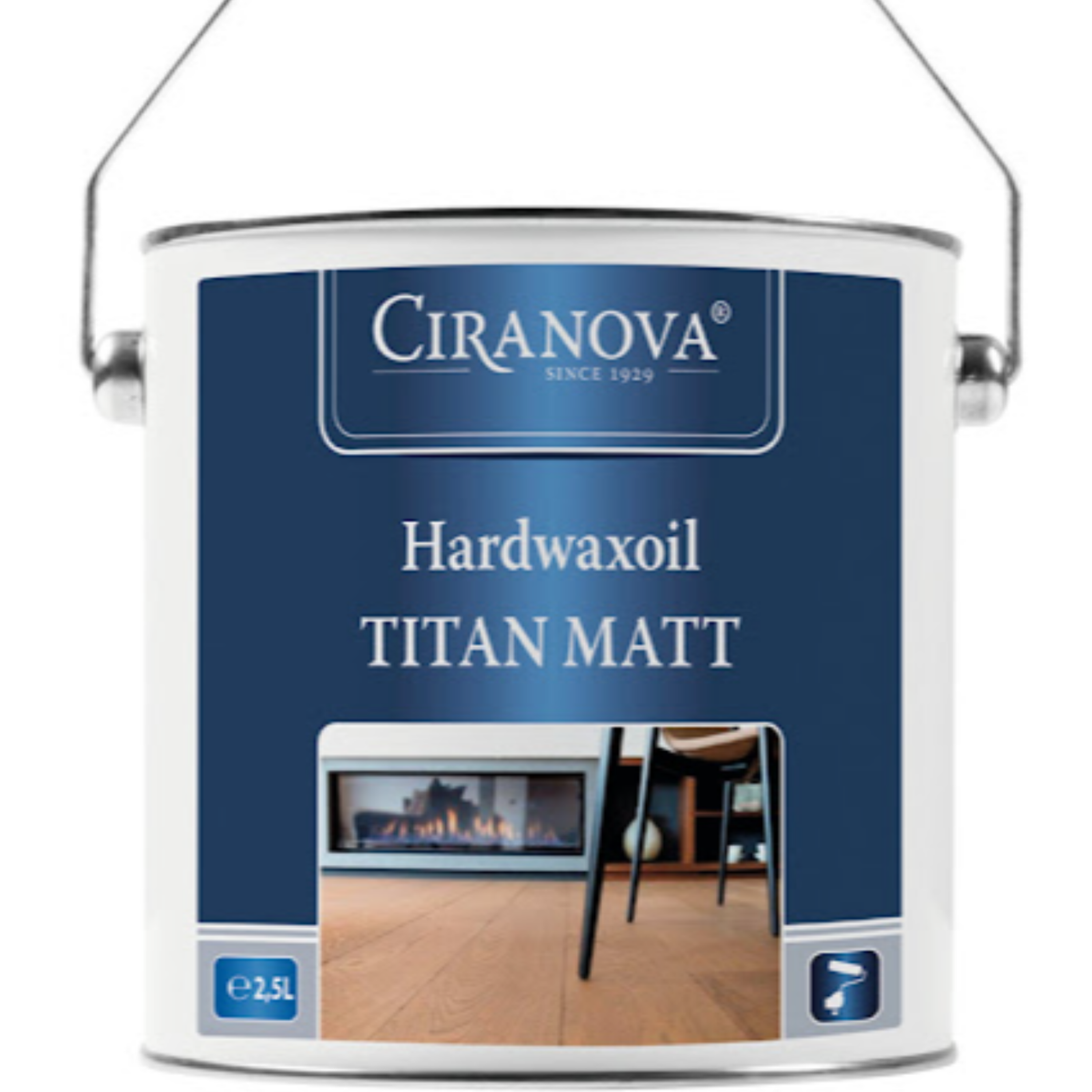 کاور روغن گیاهی بی رنگ هاردواکس تیتان مخصوص چوب سیرانوا CIRANOVA