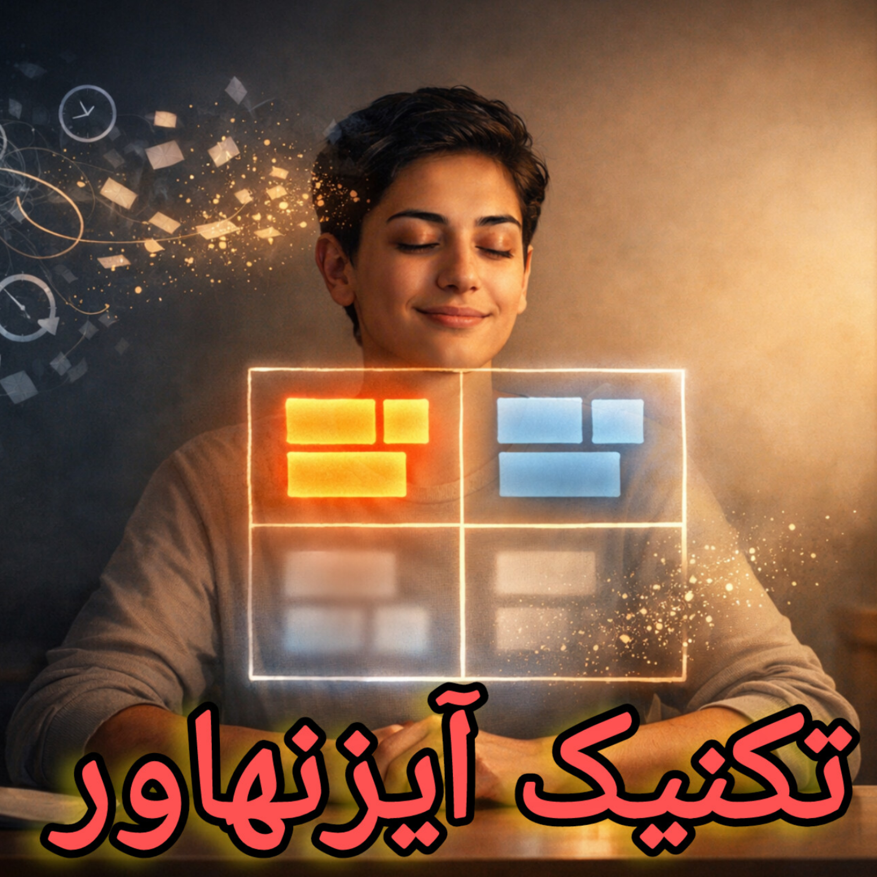کاور اپیزود 49: تکنیک 24 رهایی از نشخوار ذهنی(آیزنهاور)