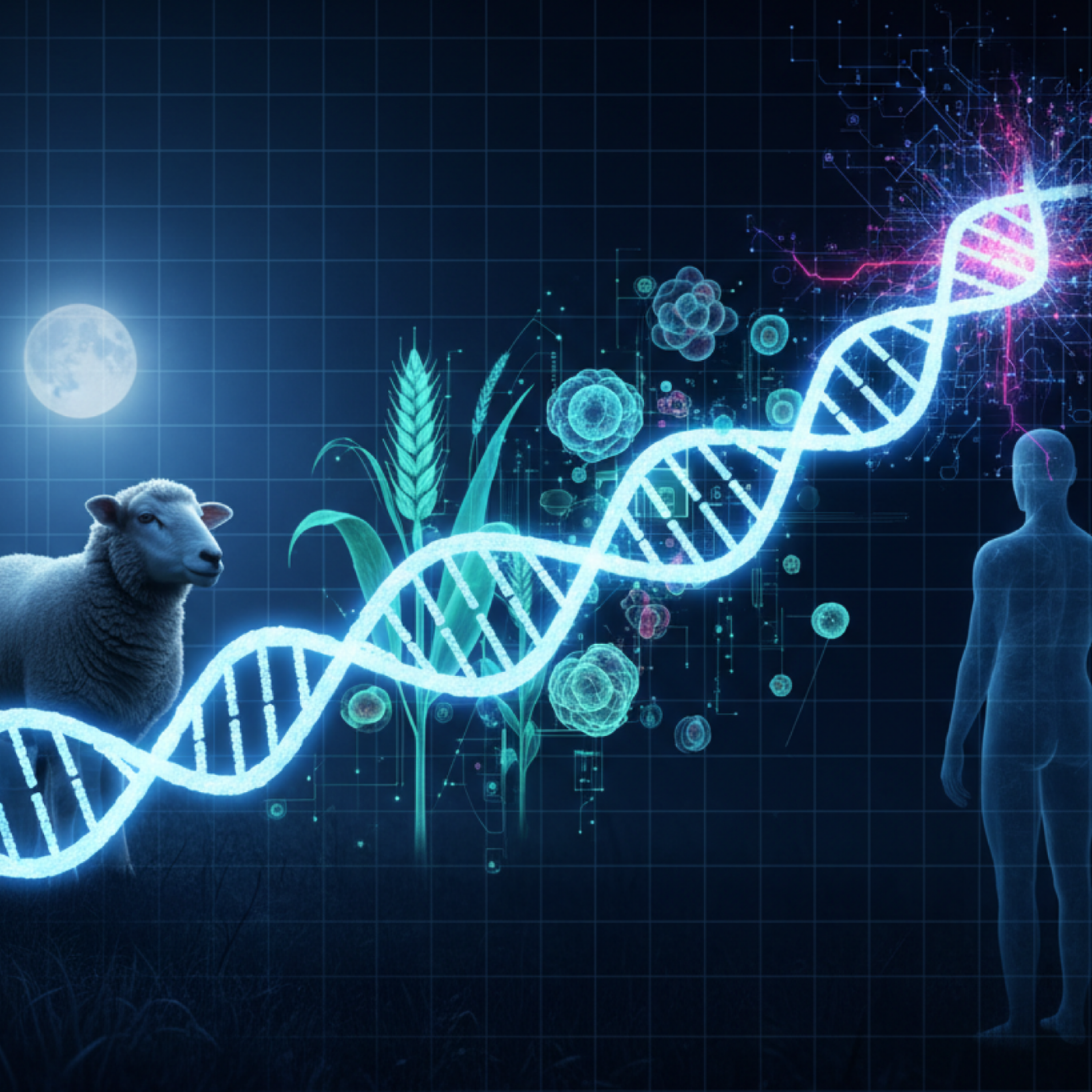 کاور Dolly the Sheep to Human Futures: The Science and Ethics of Cloning