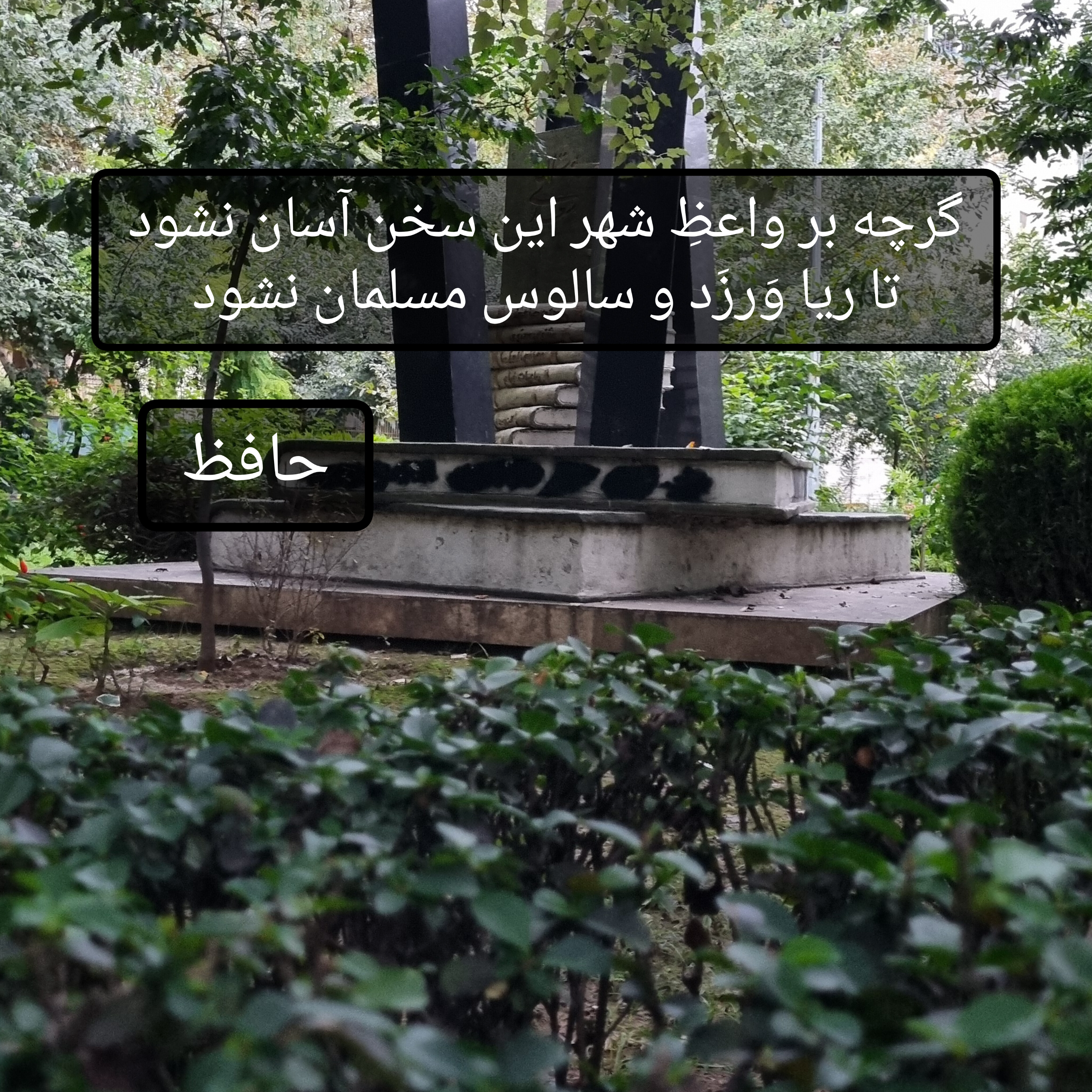 کاور حافظ - دیوان غزلیات - غزل شماره ۲۲۷