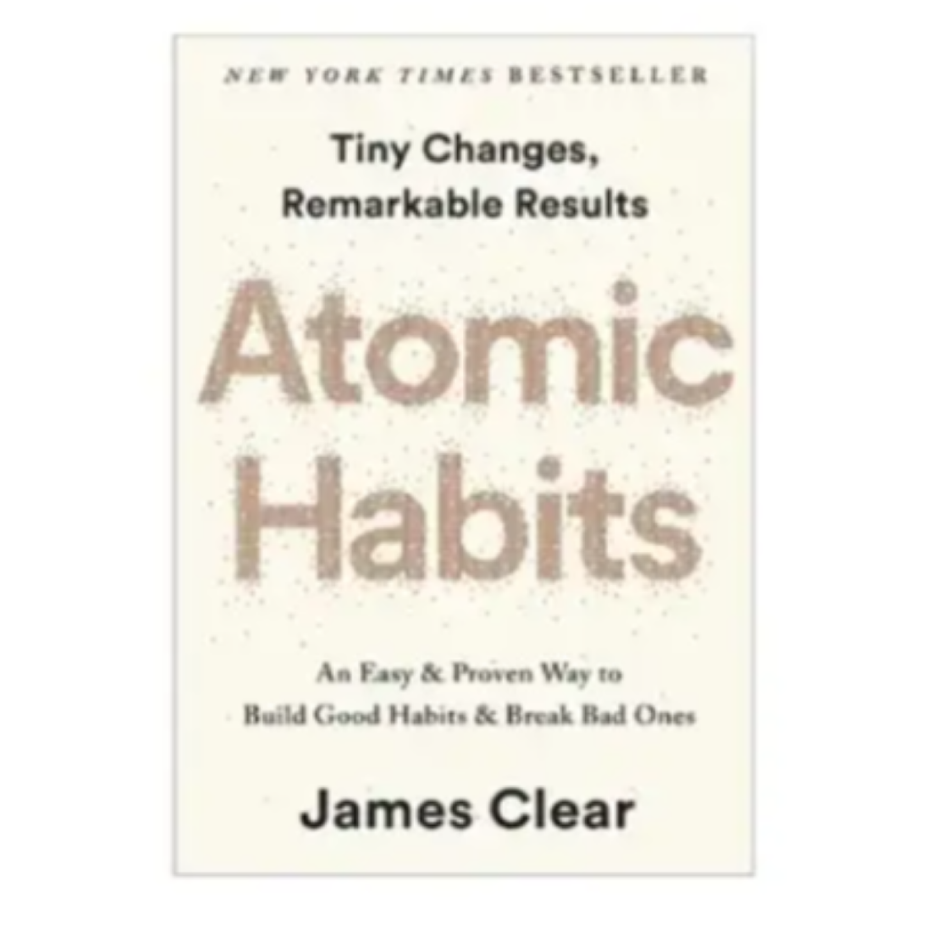 کاور رمان Atomic habits