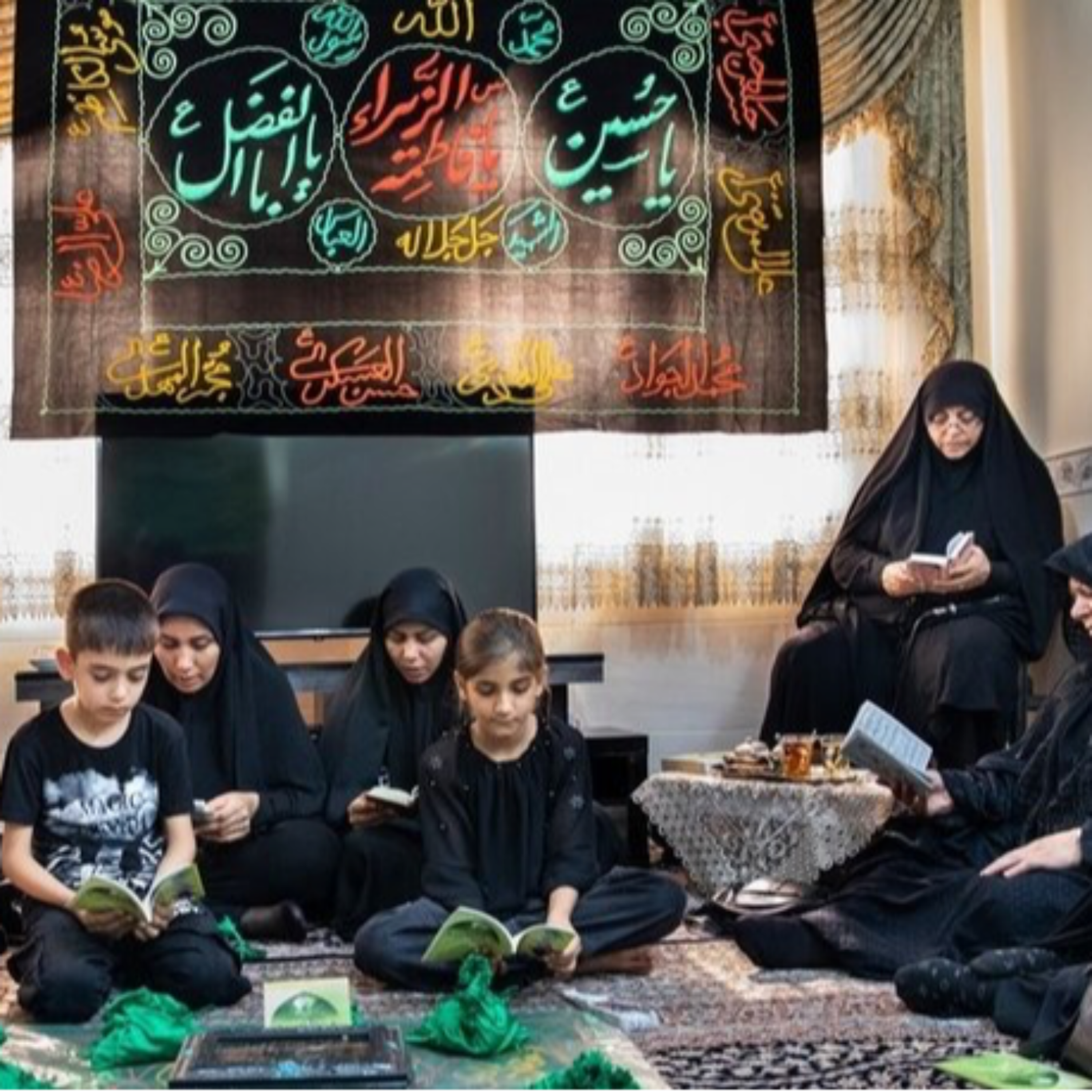 کاور زنجان و برقراری روضه ها