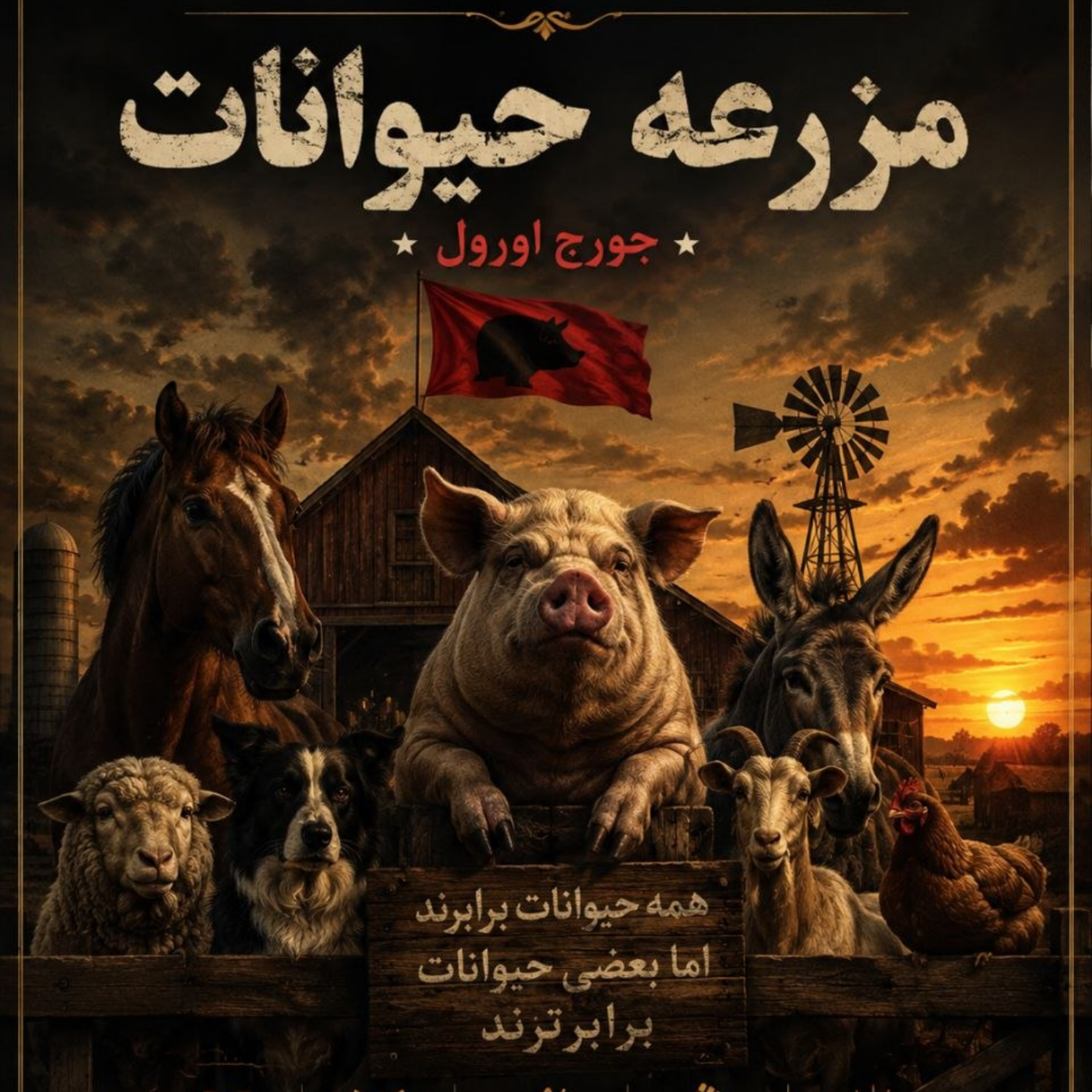 کاور مزرعه حیوانات- قسمت پنجم