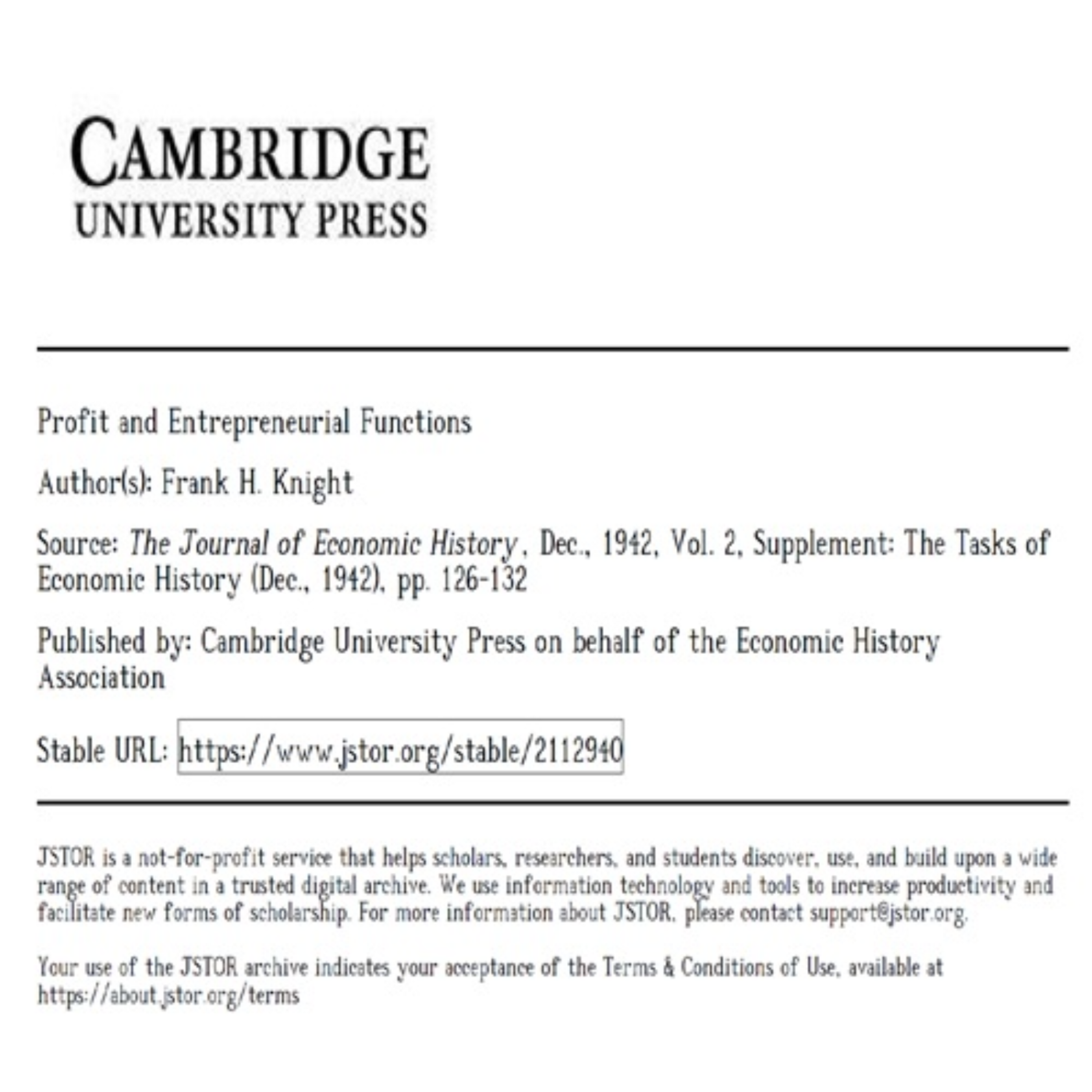 کاور 25- Profit and Entrepreneurial Functions - Persian