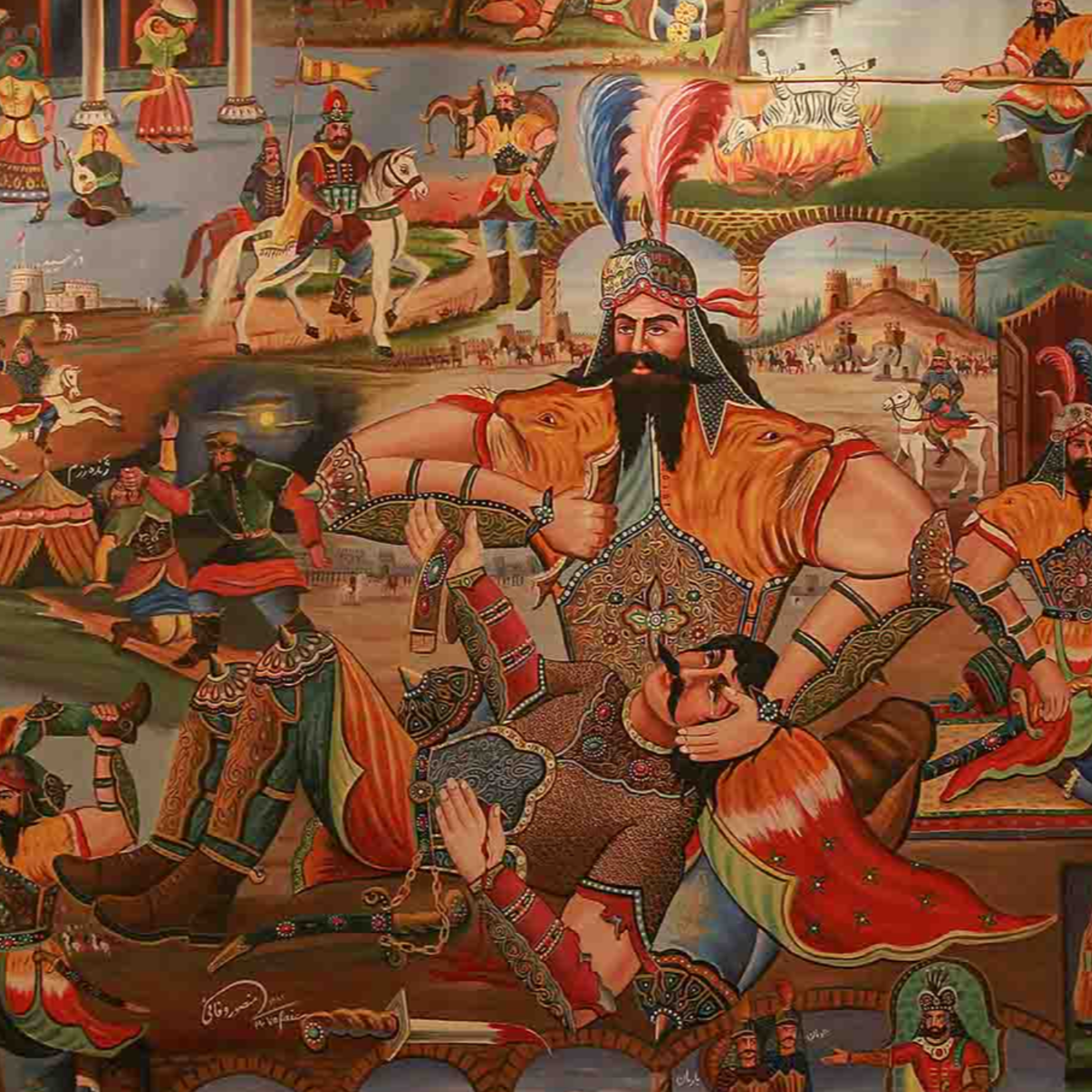 کاور نشست 72 (داستان رستم و سهراب)