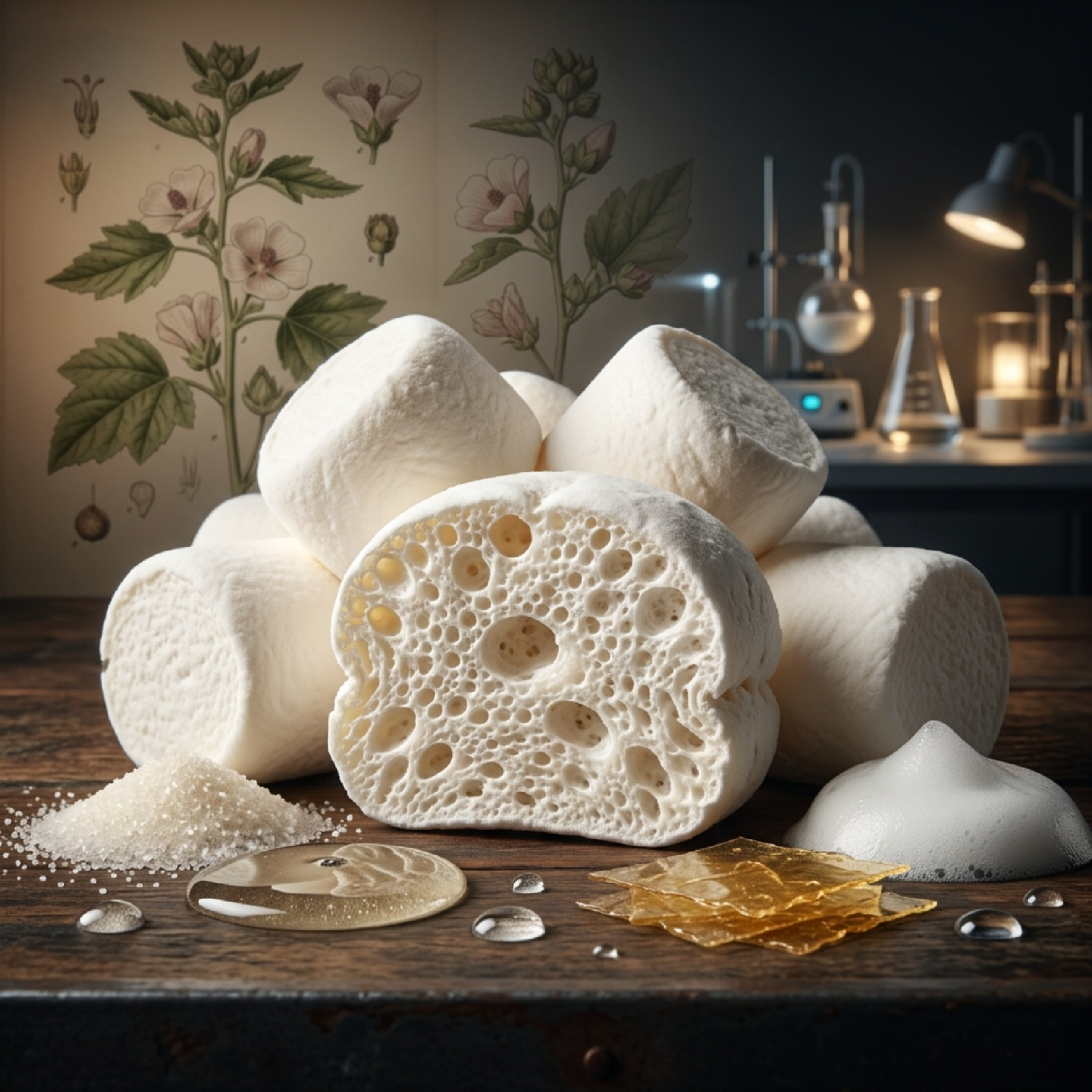 کاور فرآیند تولید مارشمالو