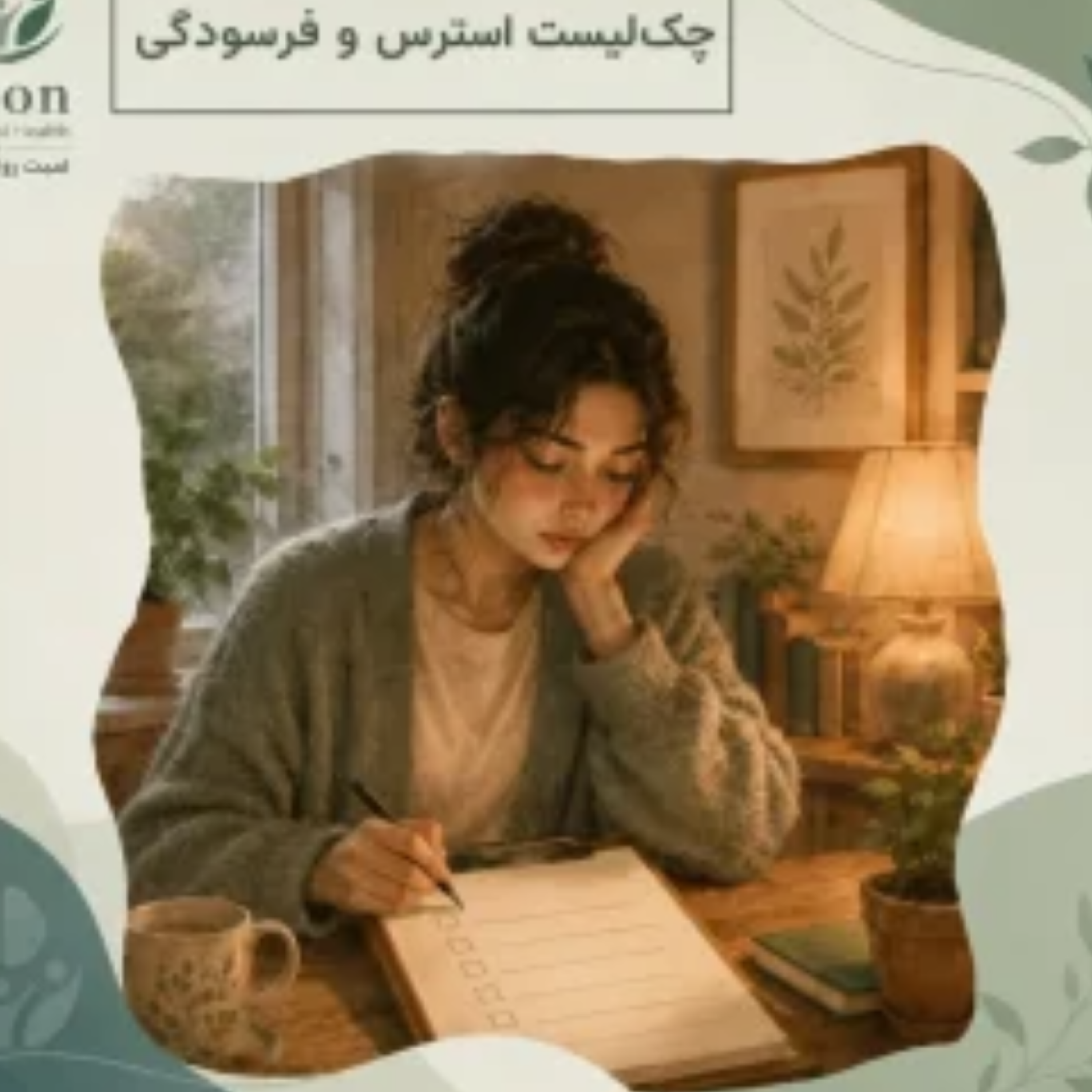 کاور چک لیست استرس و فرسودگی