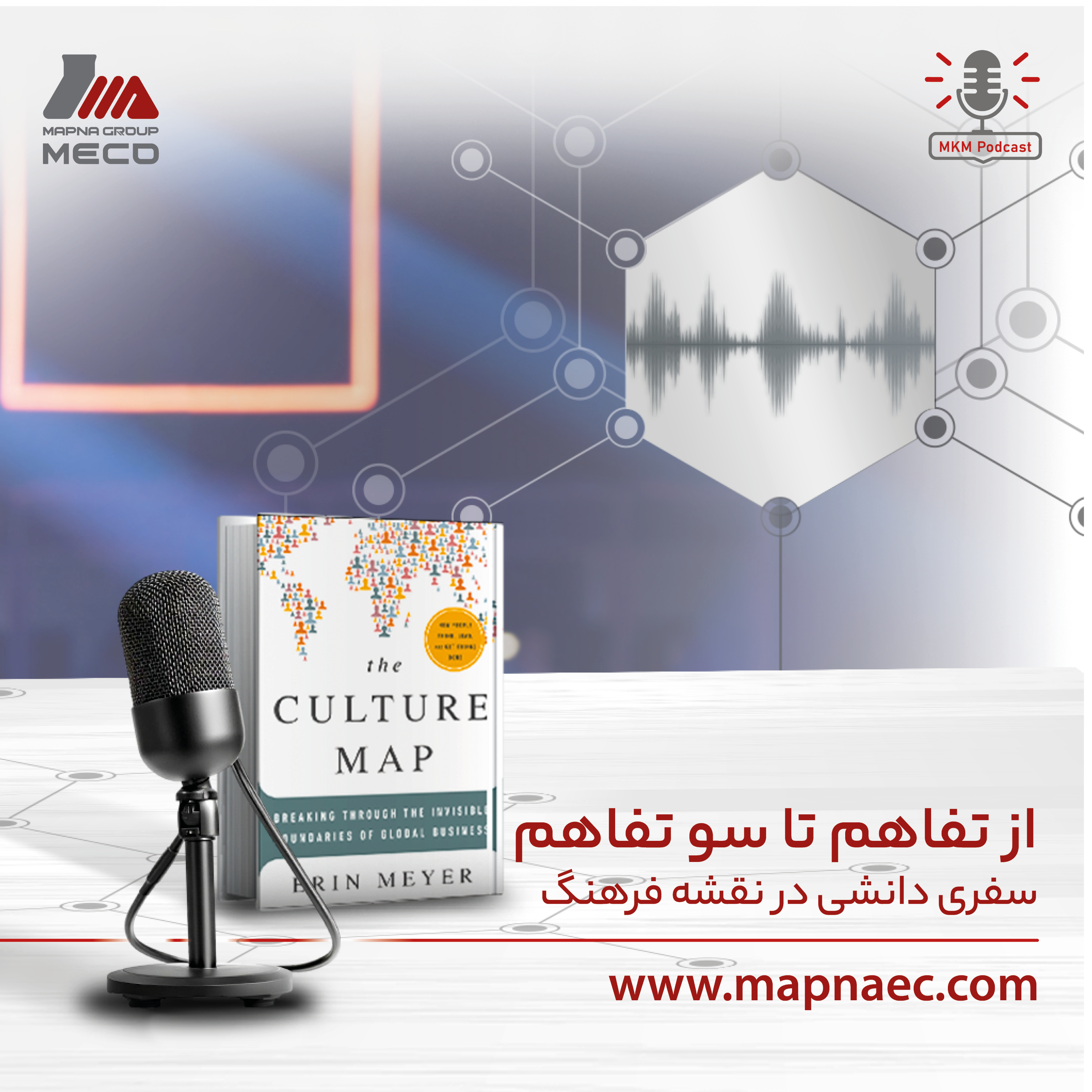 کاور سری پادکست مدیریت دانش - قسمت اول: نقشه فرهنگ