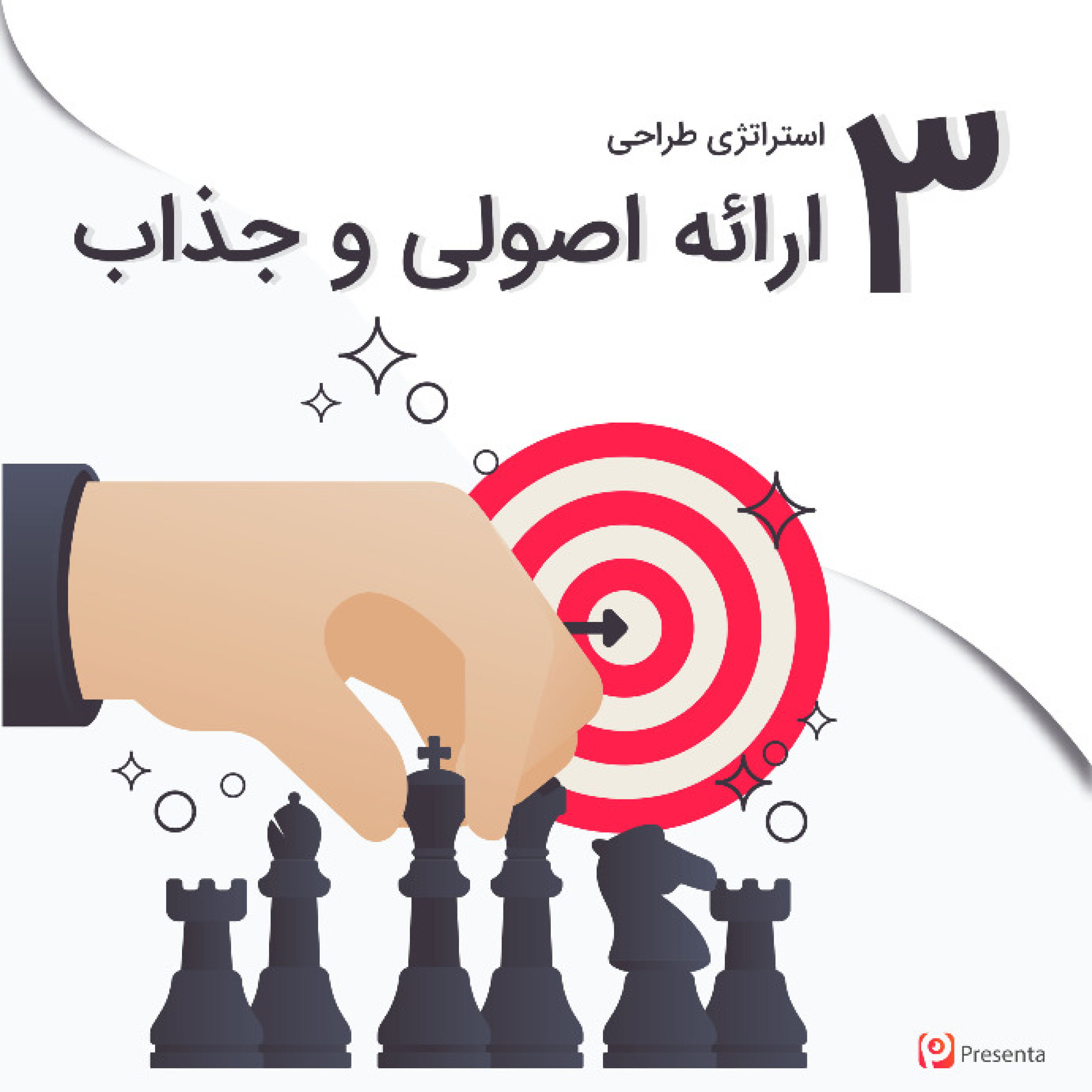 کاور 3 استراتژی مهم در طراحی ارائه اصولی و جذاب