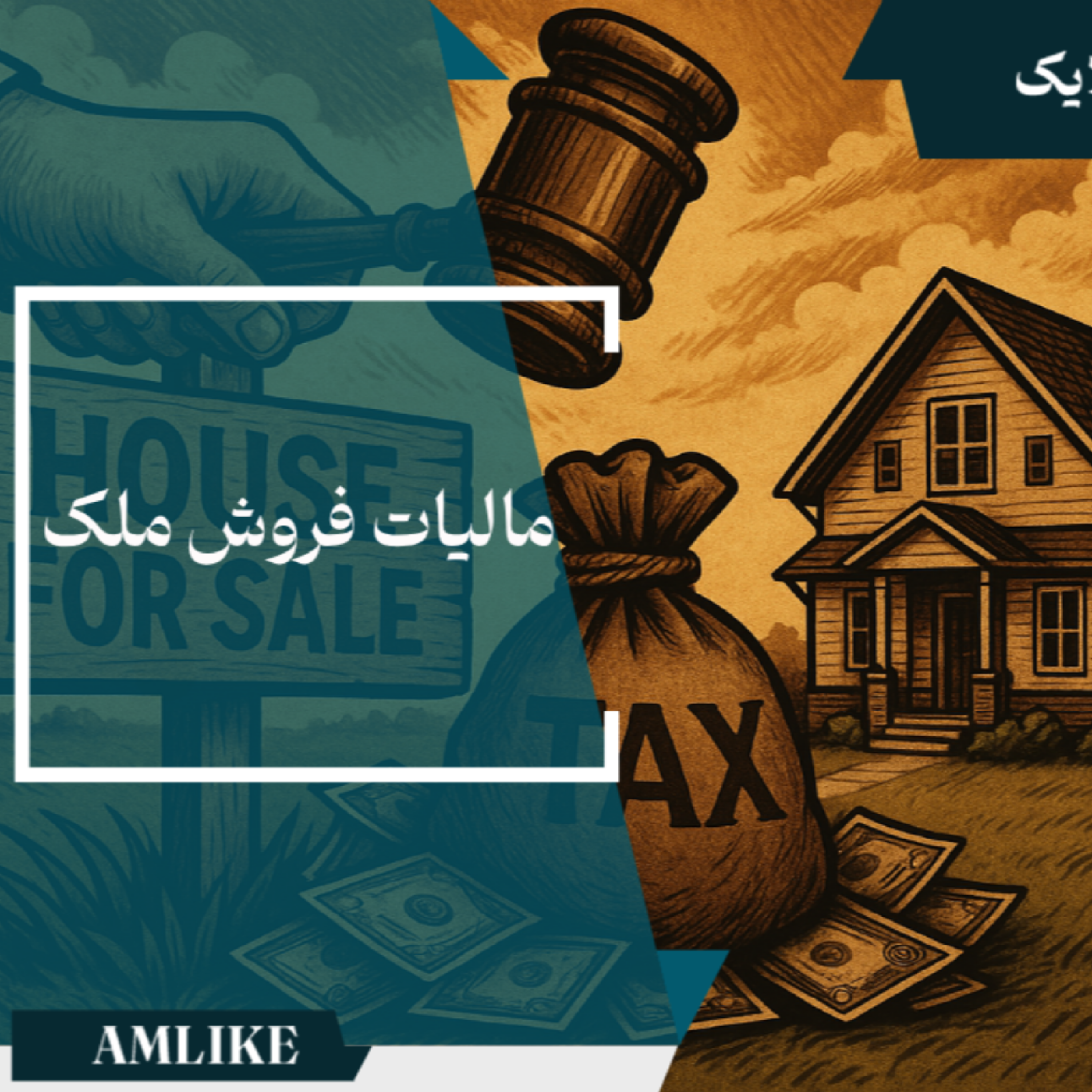 کاور مالیات فروش ملک