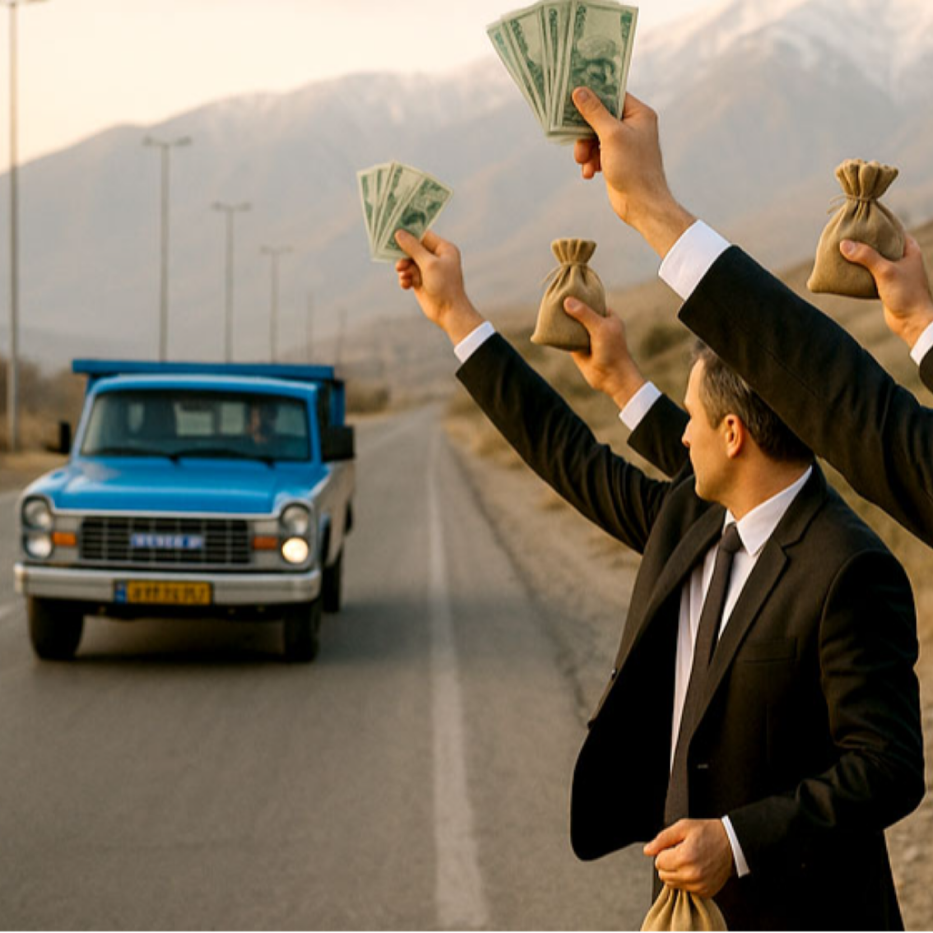 کاور دسترسی به نرم افزار کرایه وانت برای رانندگان