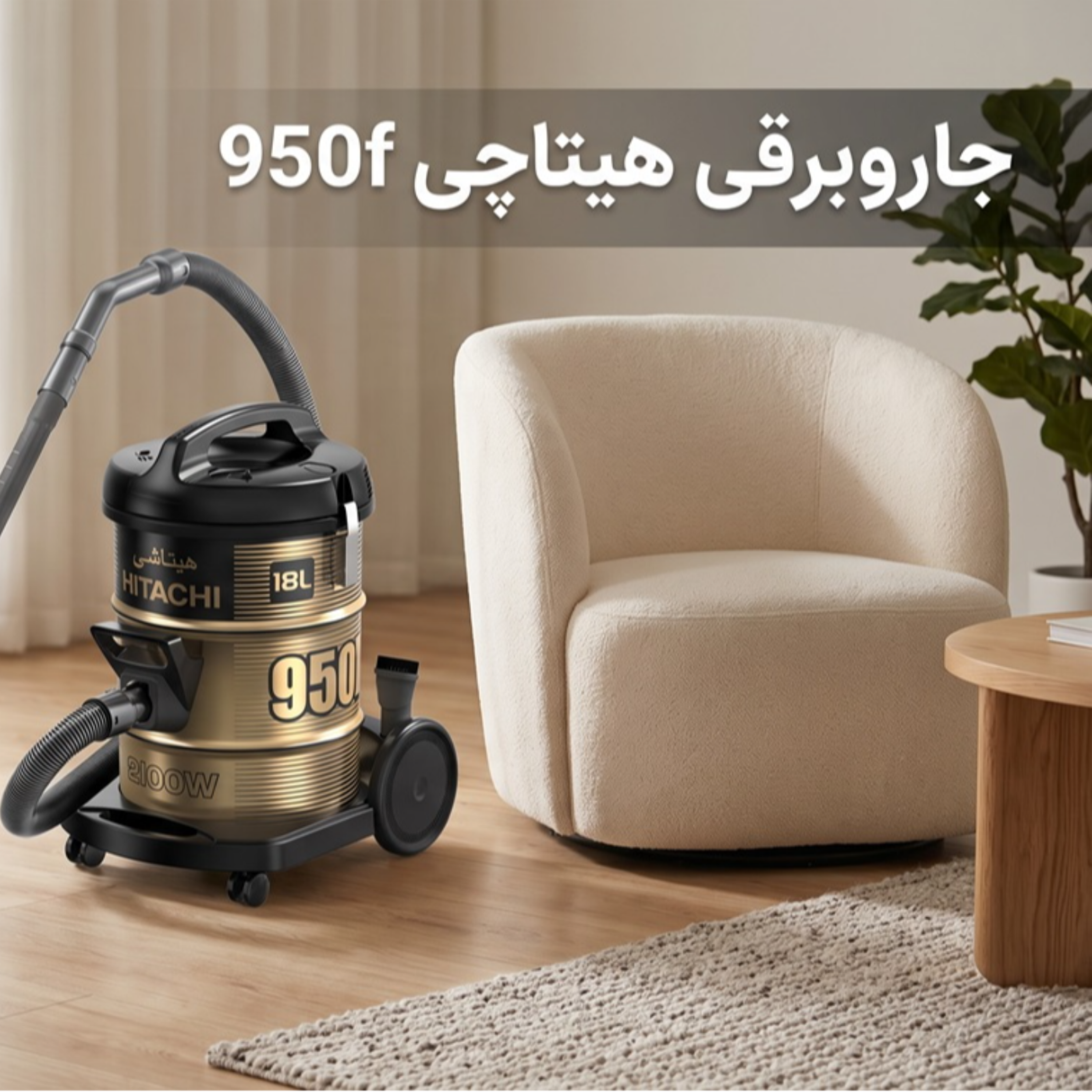 کاور جاروبرقی هیتاچی 950f