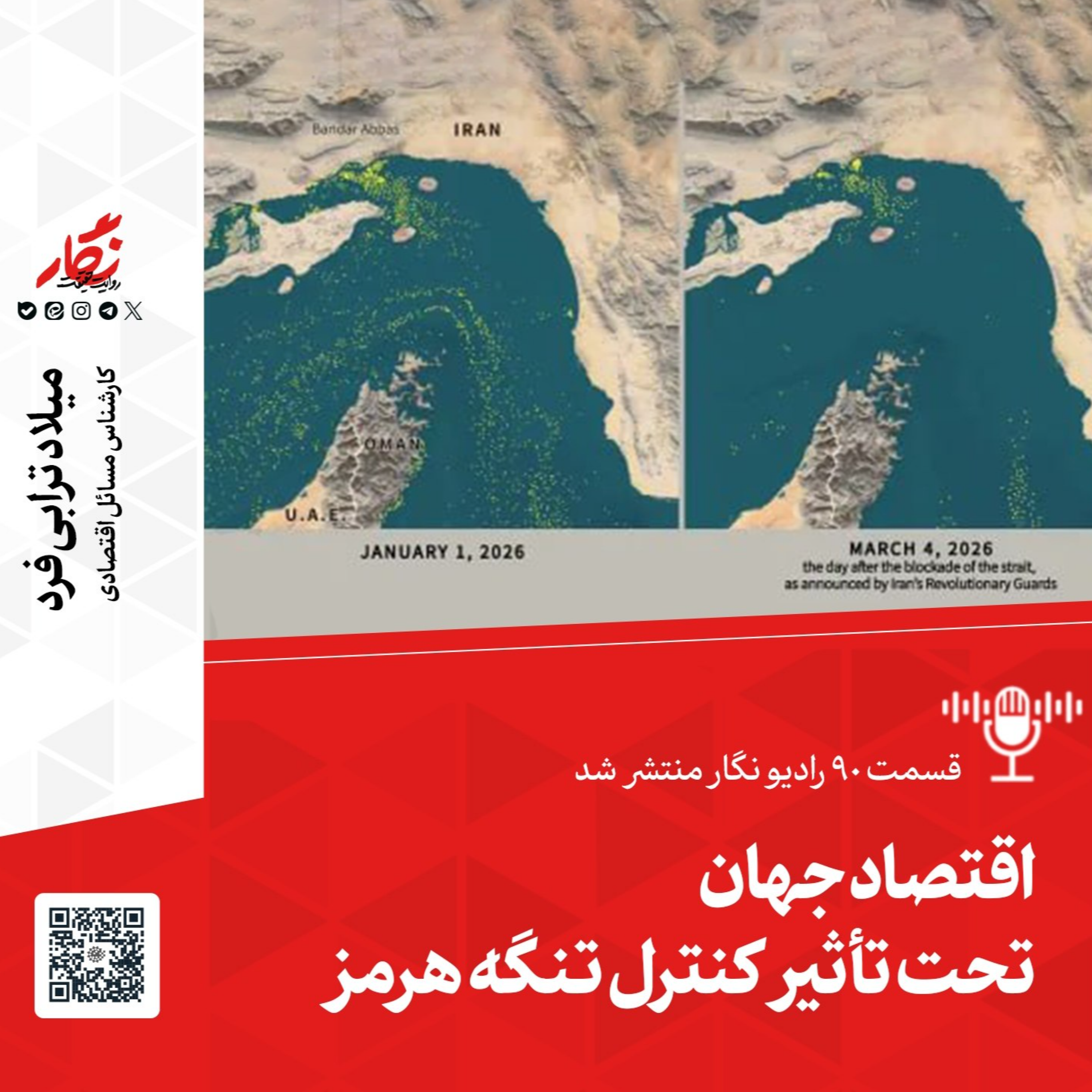 کاور اقتصاد جهان تحت تأثیر کنترل تنگه هرمز