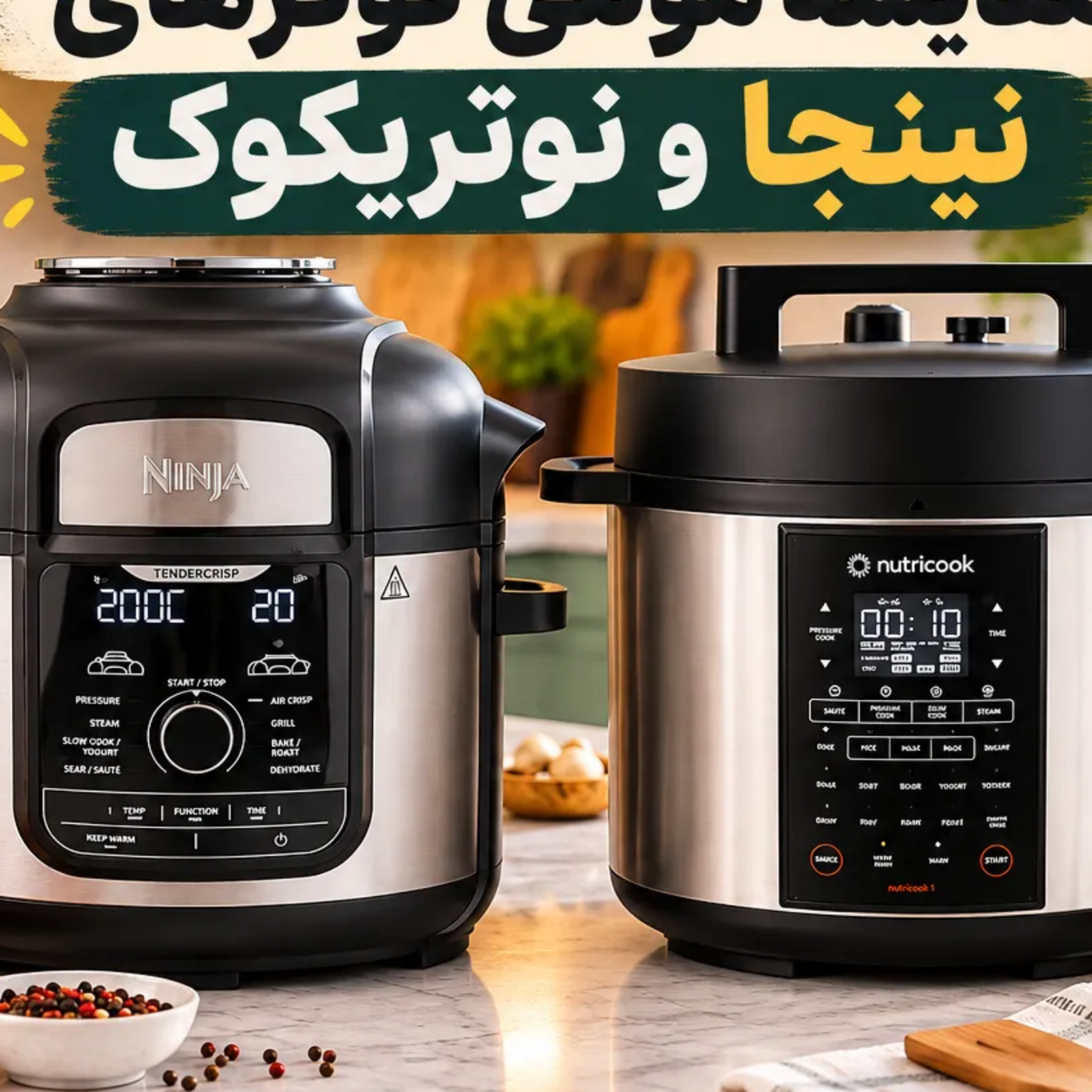 کاور مقایسه مولتی کوکرهای نینجا و نوتریکوک