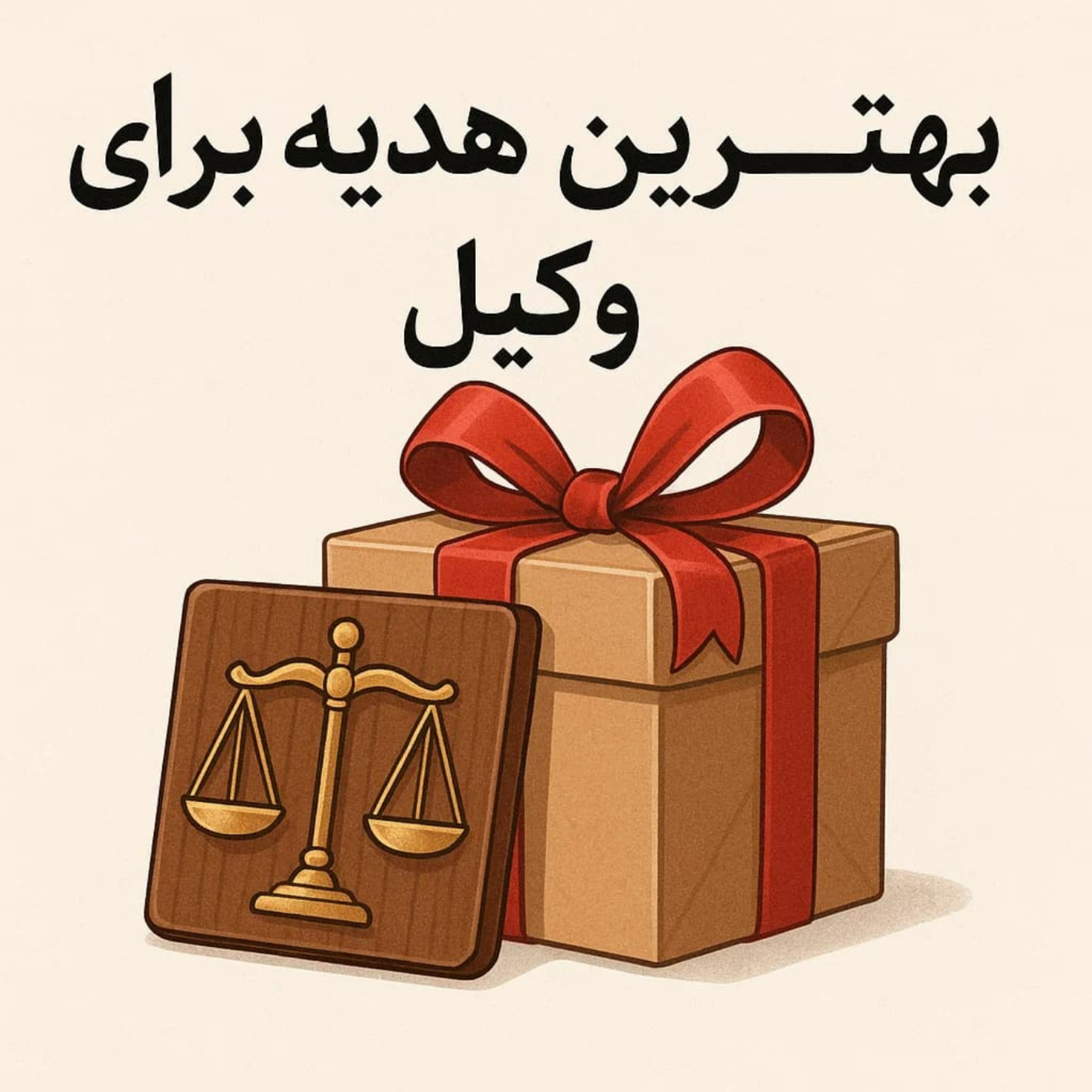 کاور بهترین هدیه برای وکیل