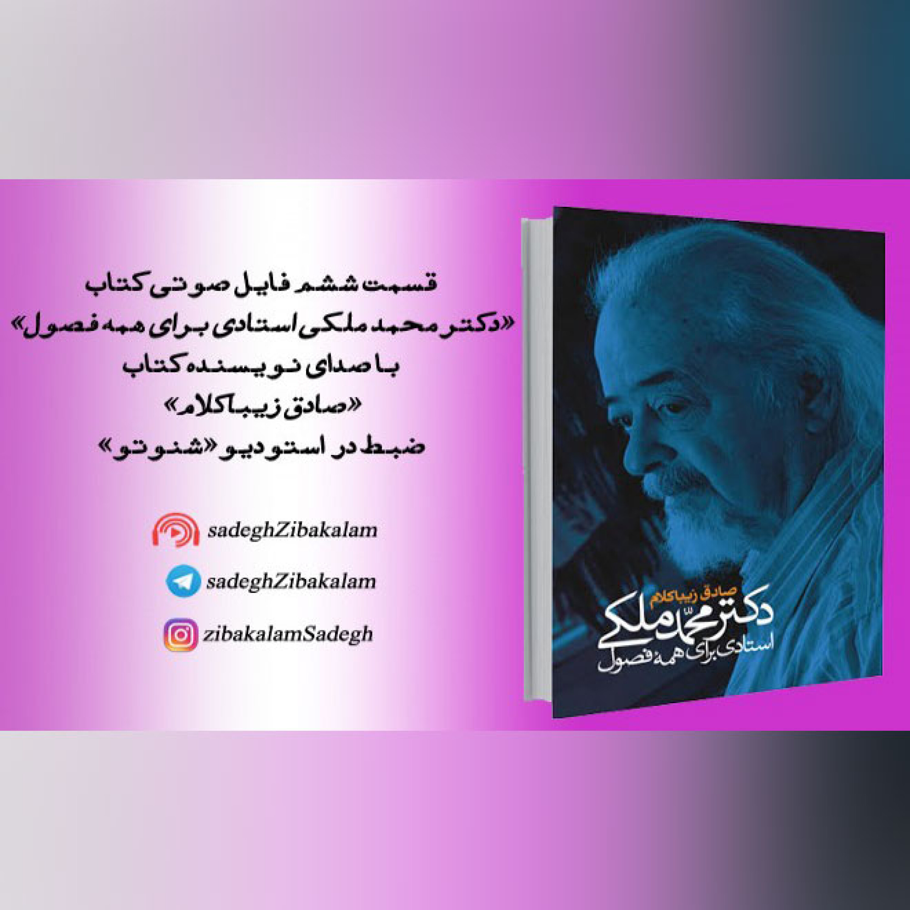 قسمت ششم کتاب «دکتر محمد ملکی استادی برای همه فصول»