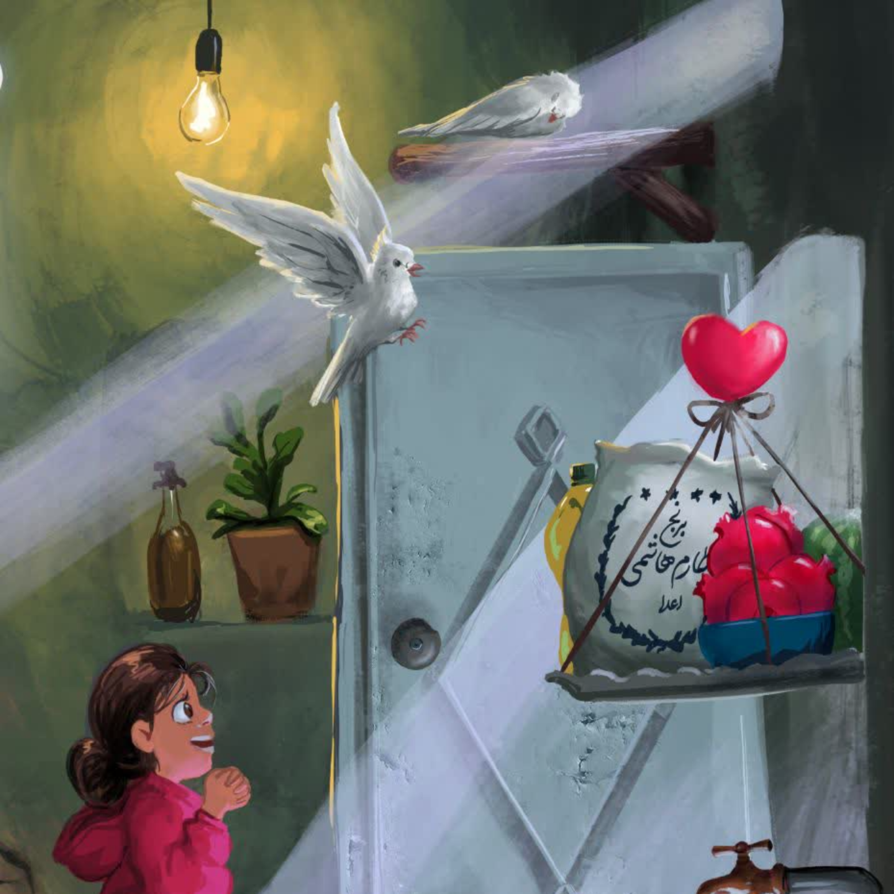 کاور پیراهنی به سرخی انار