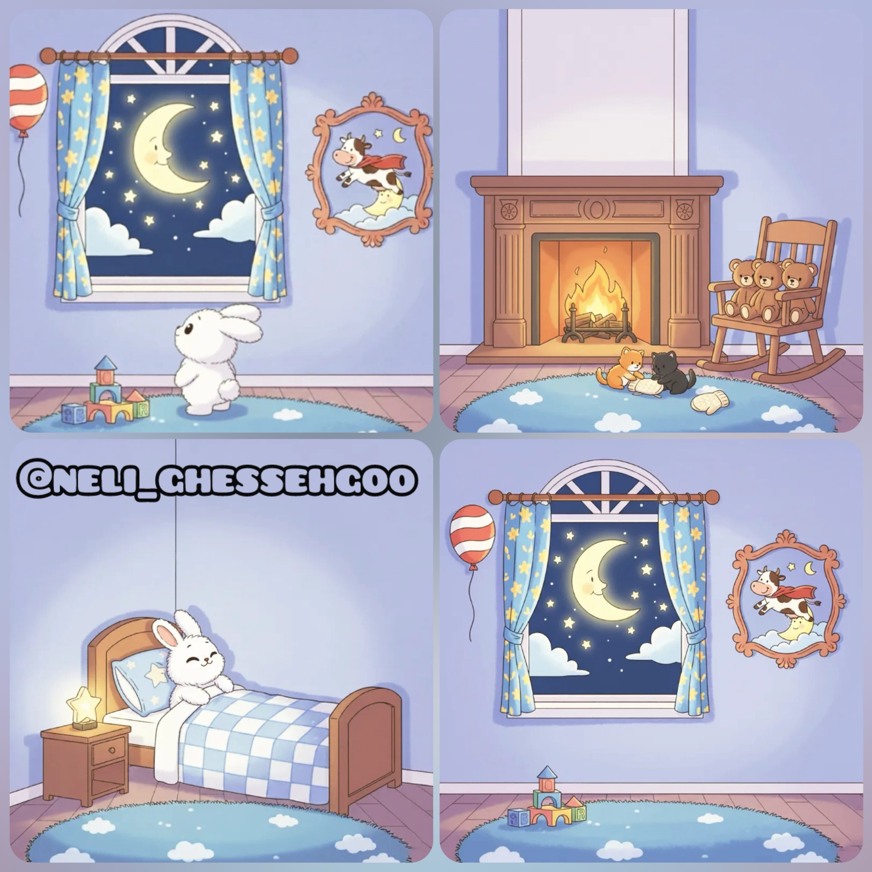 شب بخیر ماه 🌝