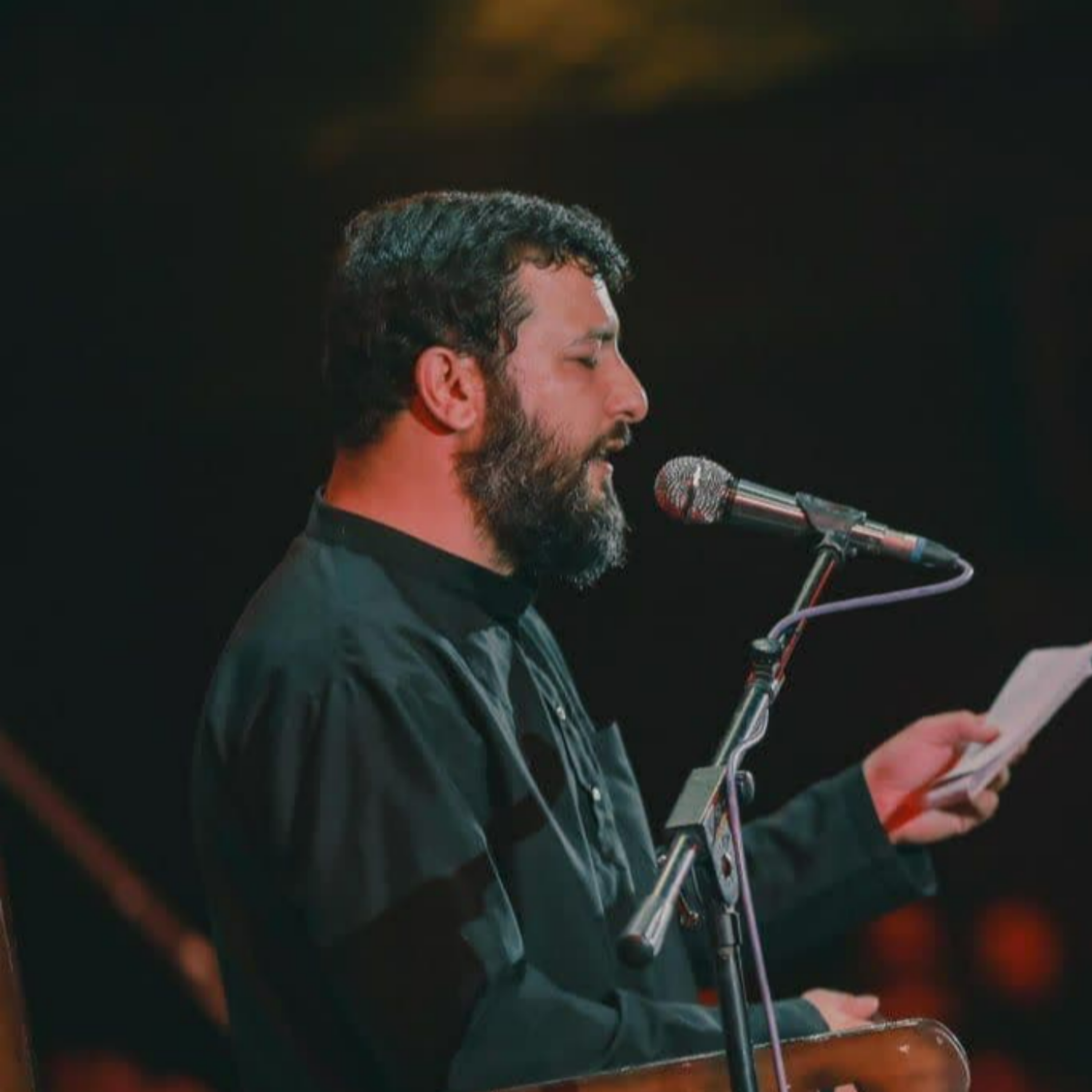 کاور زمینه - گناه دم به دم - حاج سید امیر حسینی