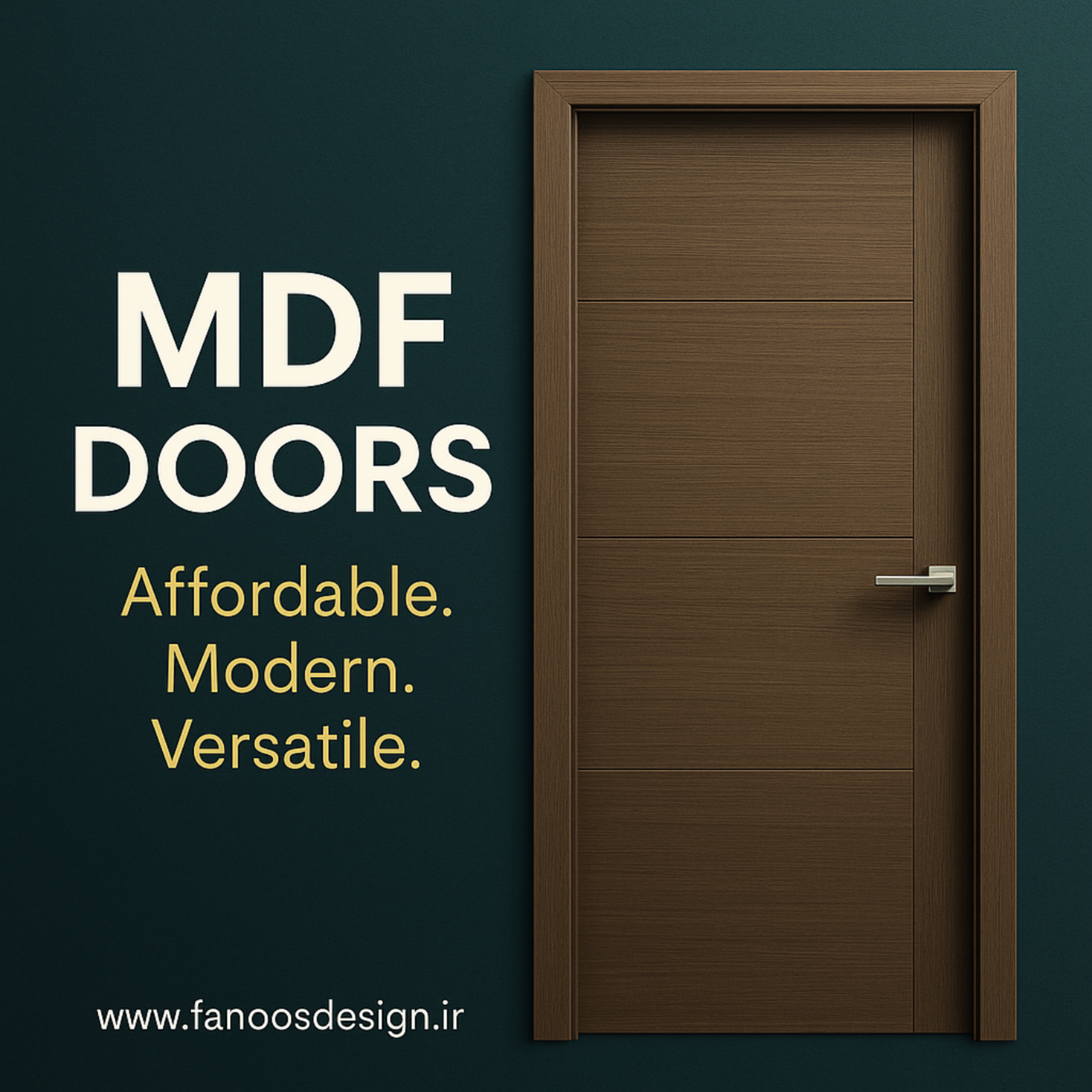 کاور بررسی دربهای MDF