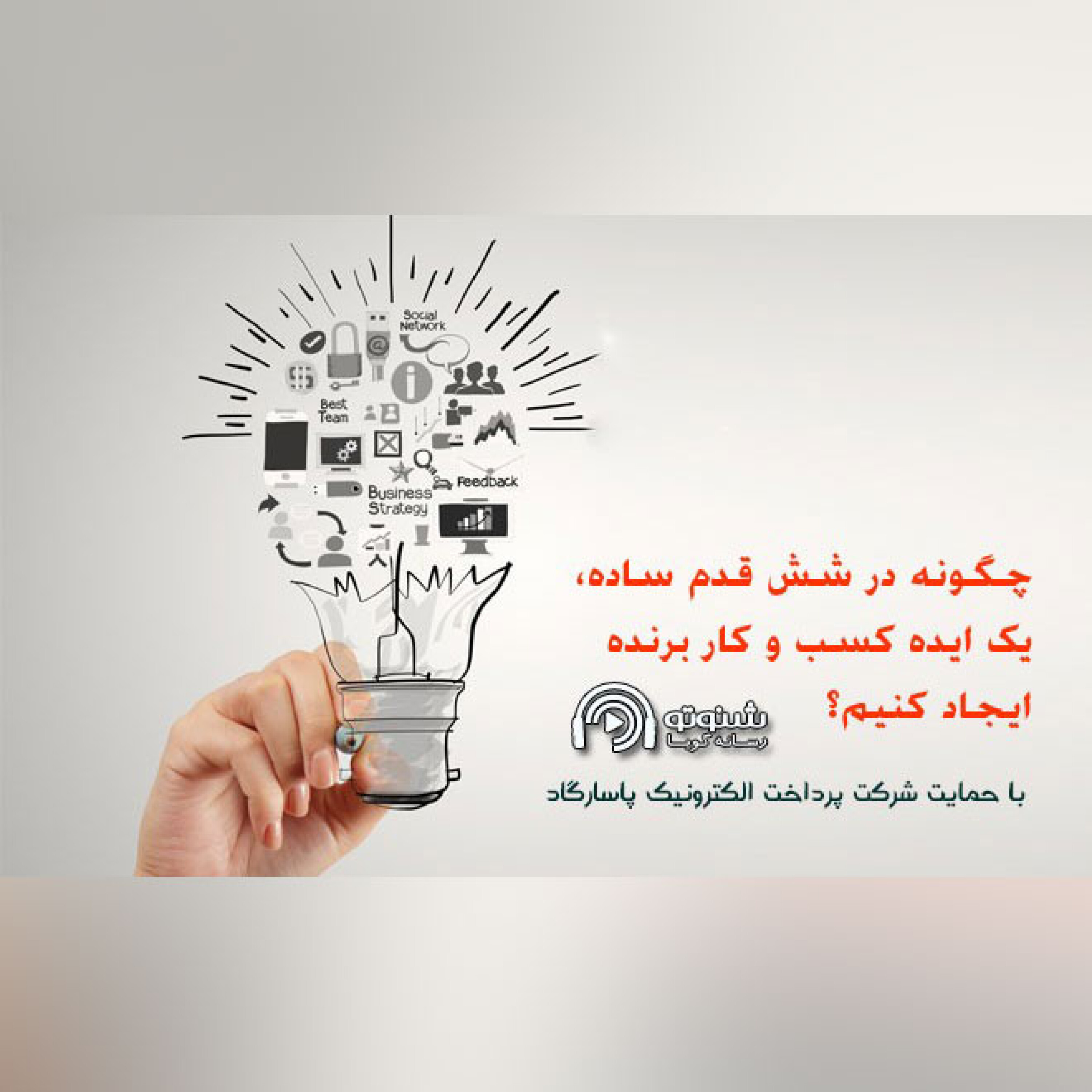 کاور چگونه در شش قدم ساده، یک ایده کسب و کار برنده ایجاد کنیم