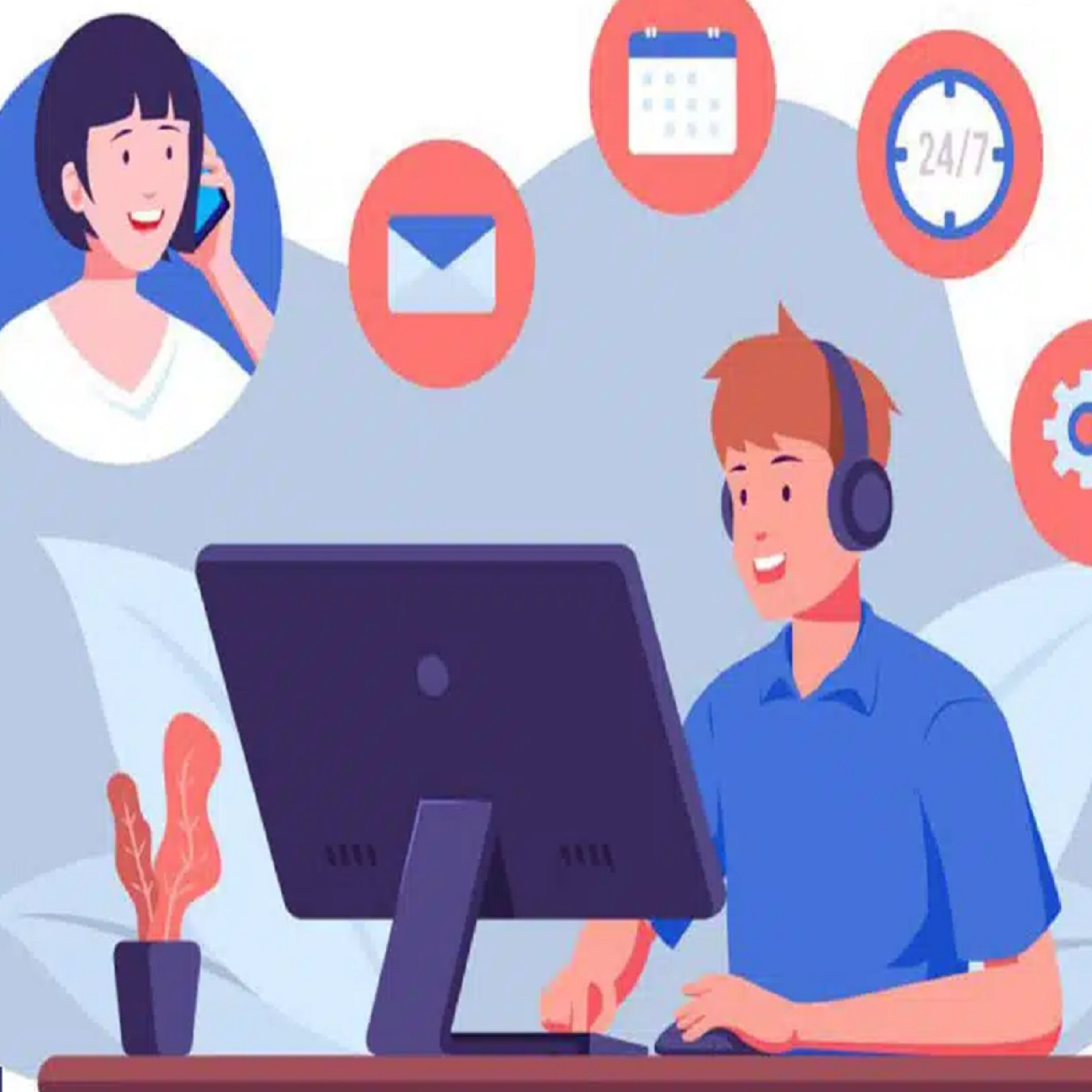 کاور صف انتظار در نرم افزار مرکز تماس