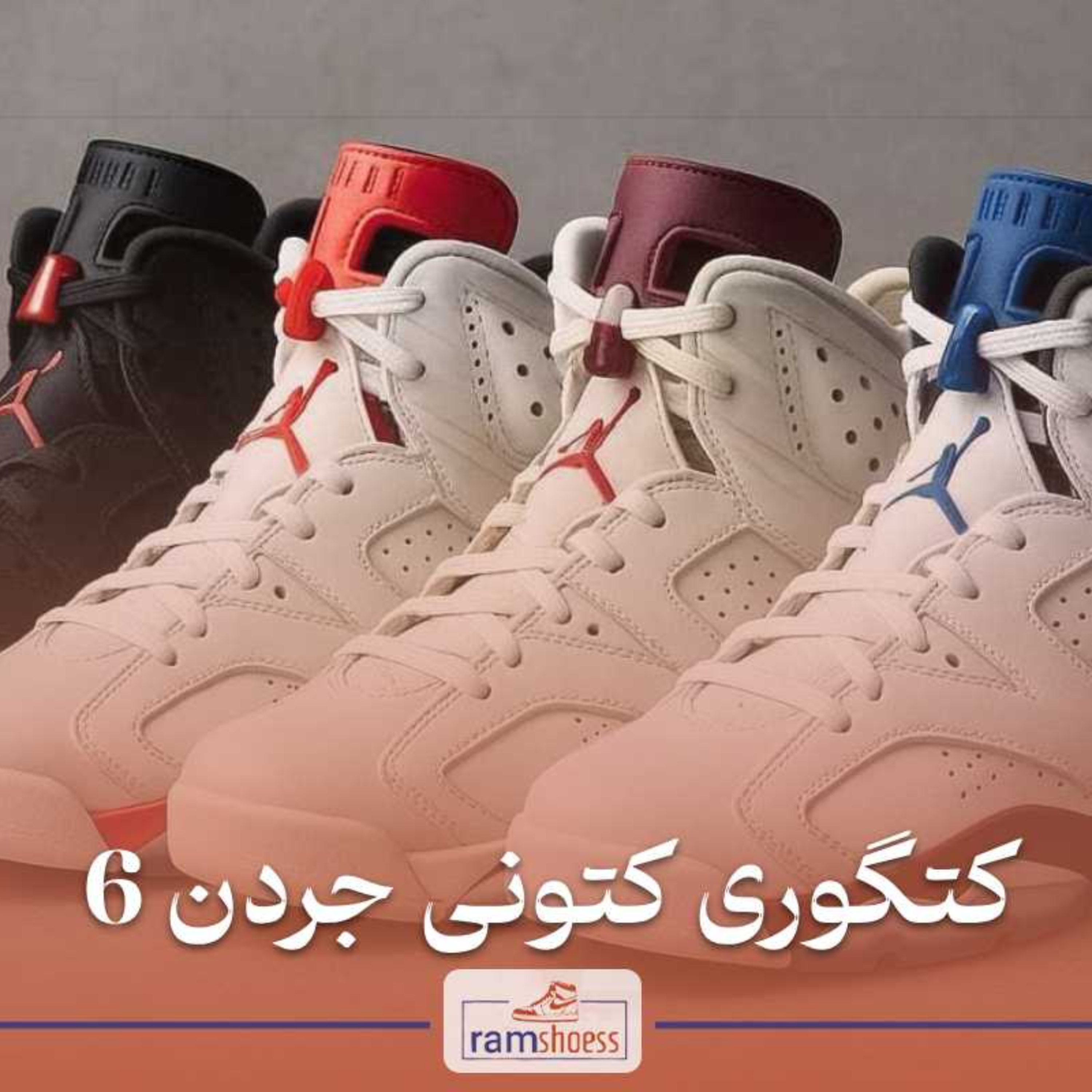 کاور کتونی های جردن 6