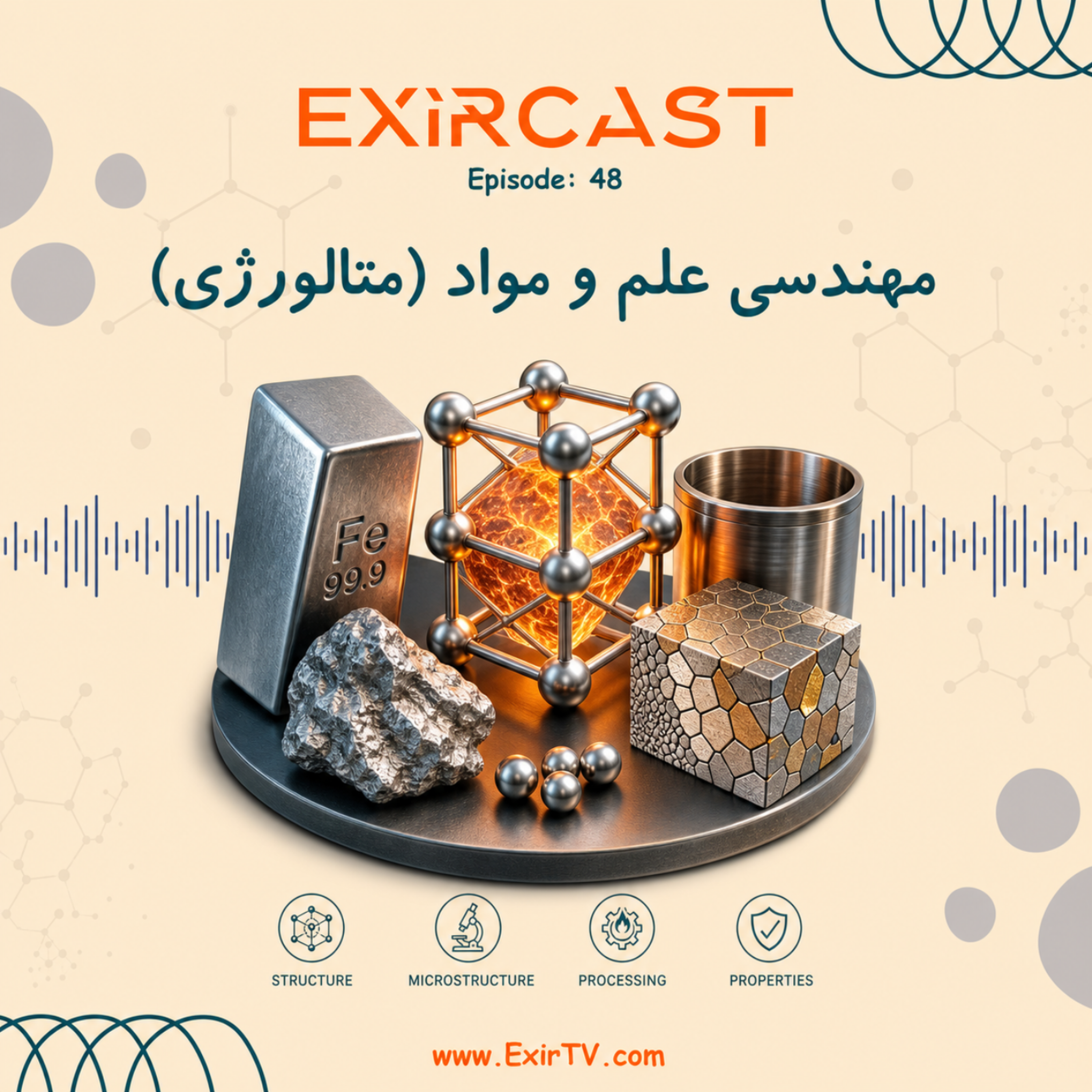 کاور اپیزود 48: معرفی رشته مهندسی علم و مواد (متالورژی)
