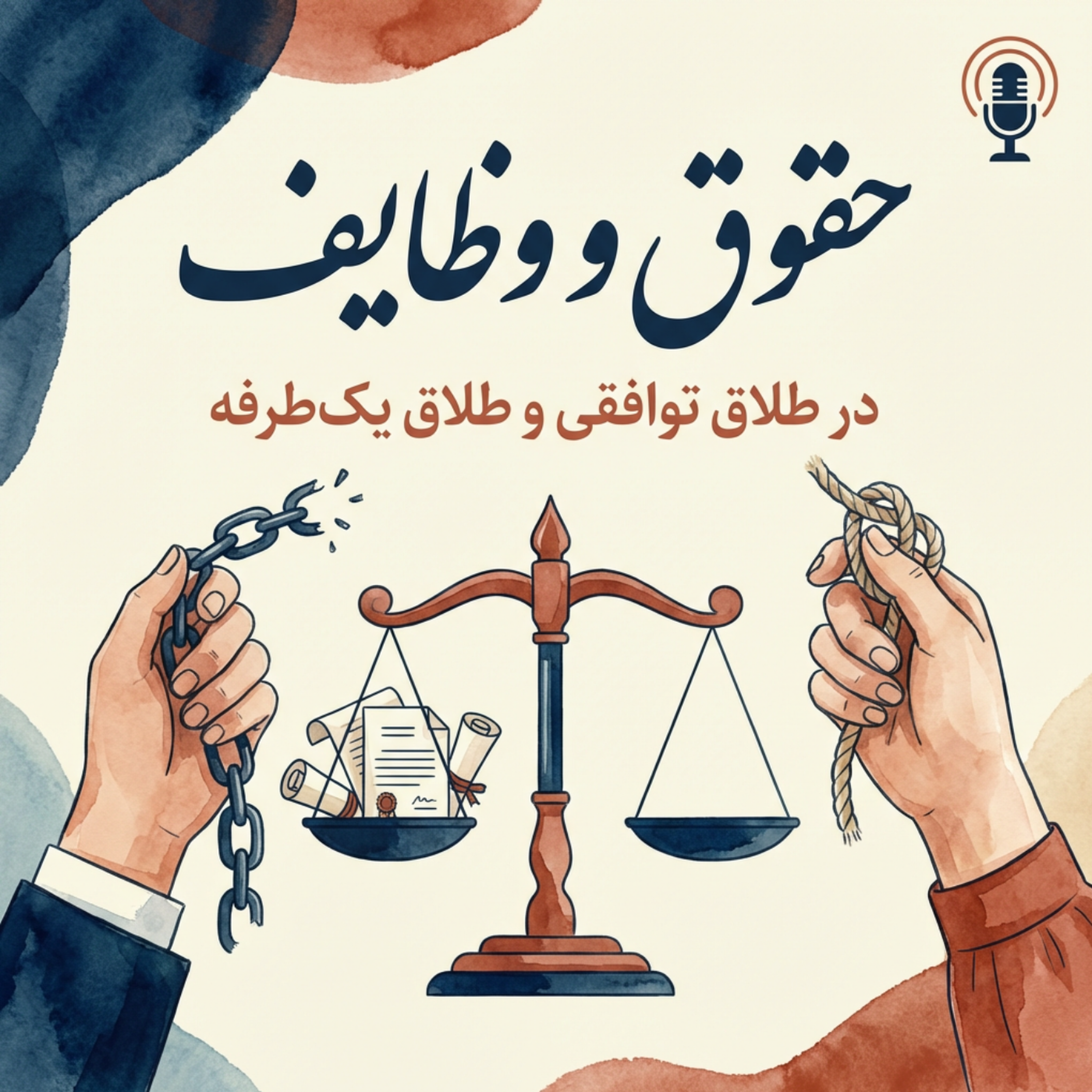 کاور حقوق و وظایف در طلاق توافقی و طلاق یک‌ طرفه