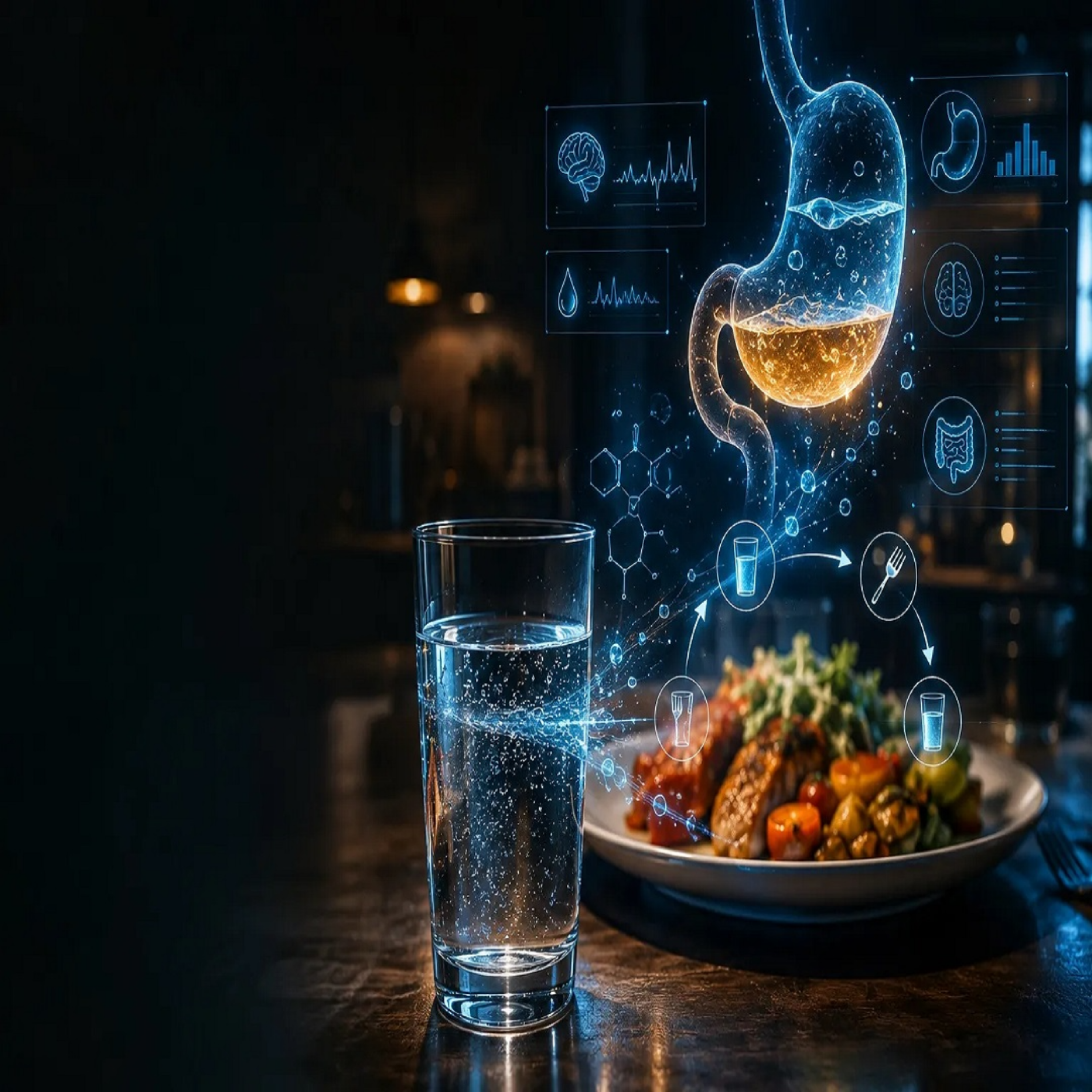 کاور وقتی آب هم میتواند میل شما را به غذا خوردن بیشتر کند