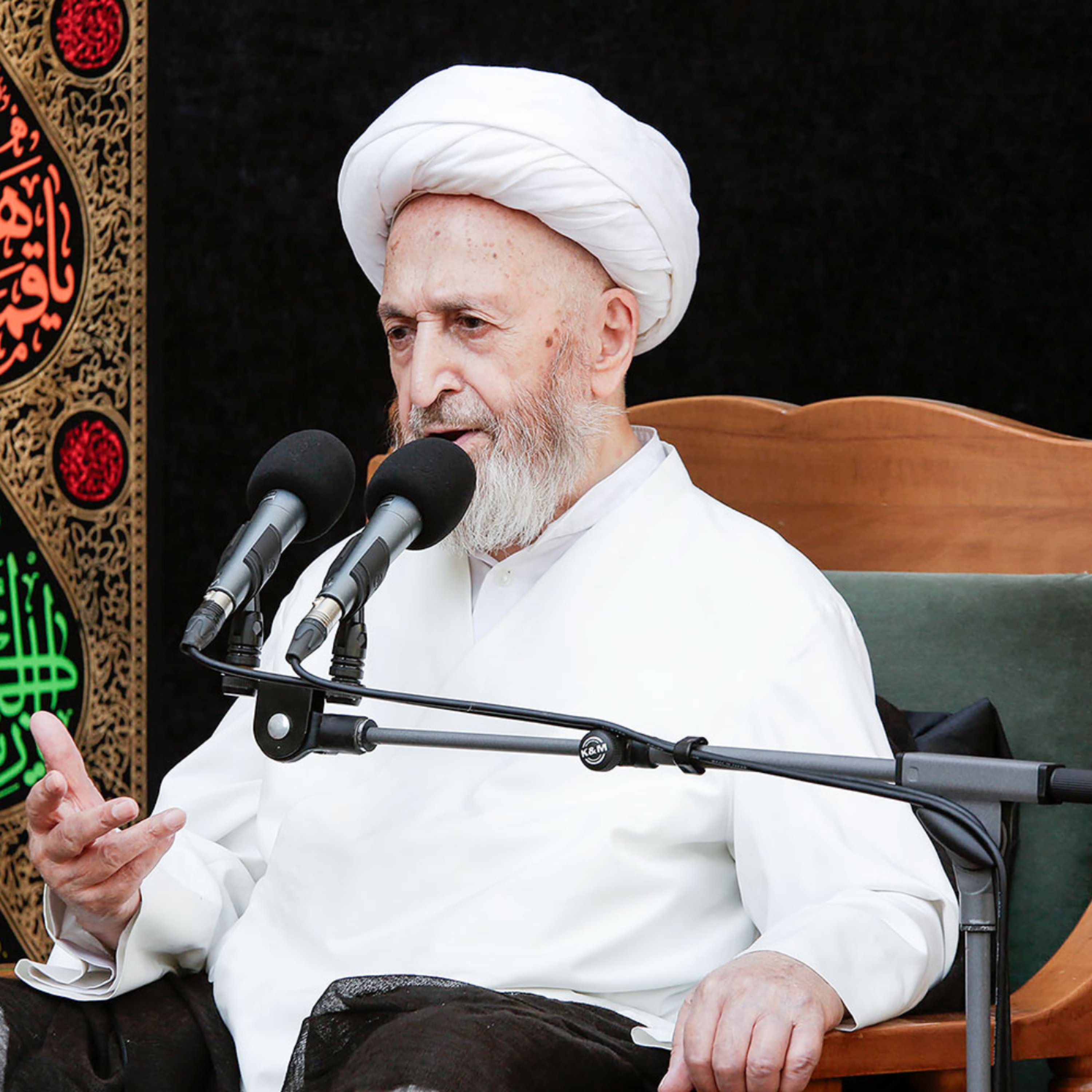 کاور پرسش و پاسخ علمی| حضرت آیت‌الله العظمی جعفر سبحانی - روز سوم