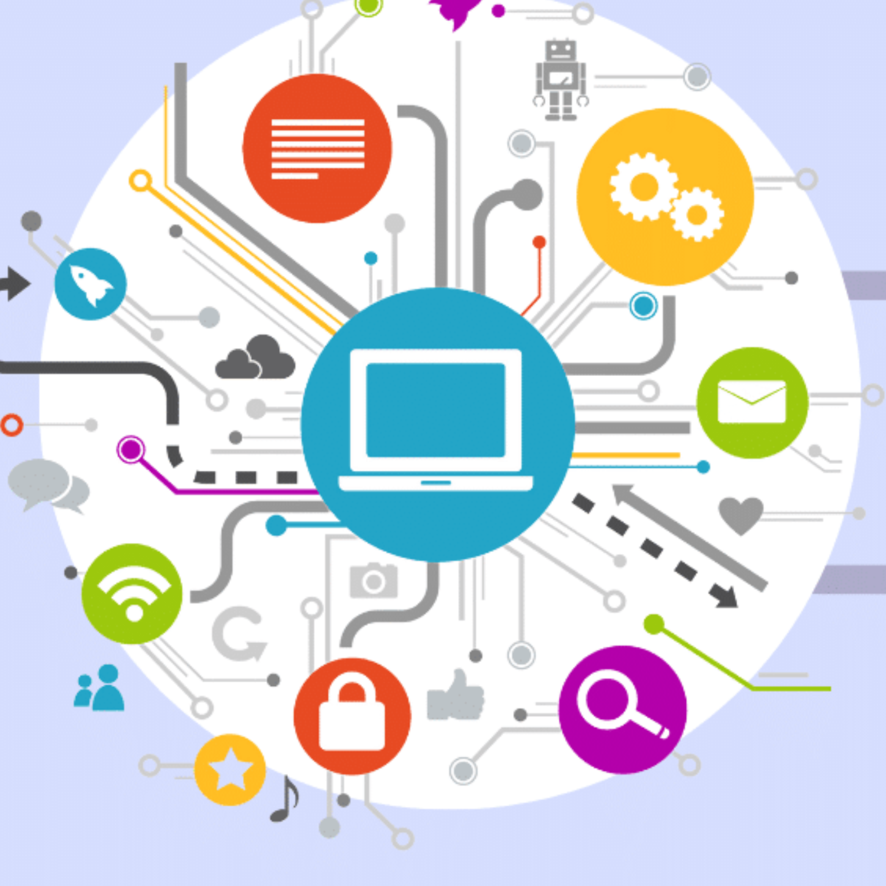 کاور کاربرد ict بر حوزه آموزش