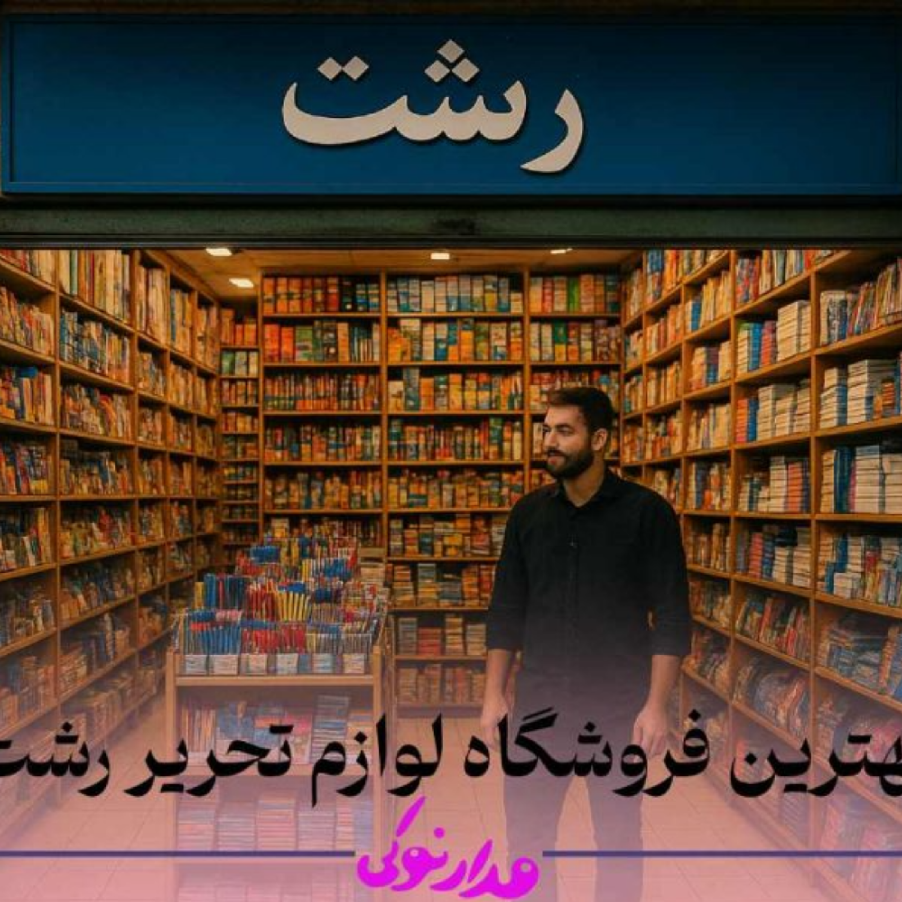 کاور بهترین فروشگاه لوازم تحریر در رشت