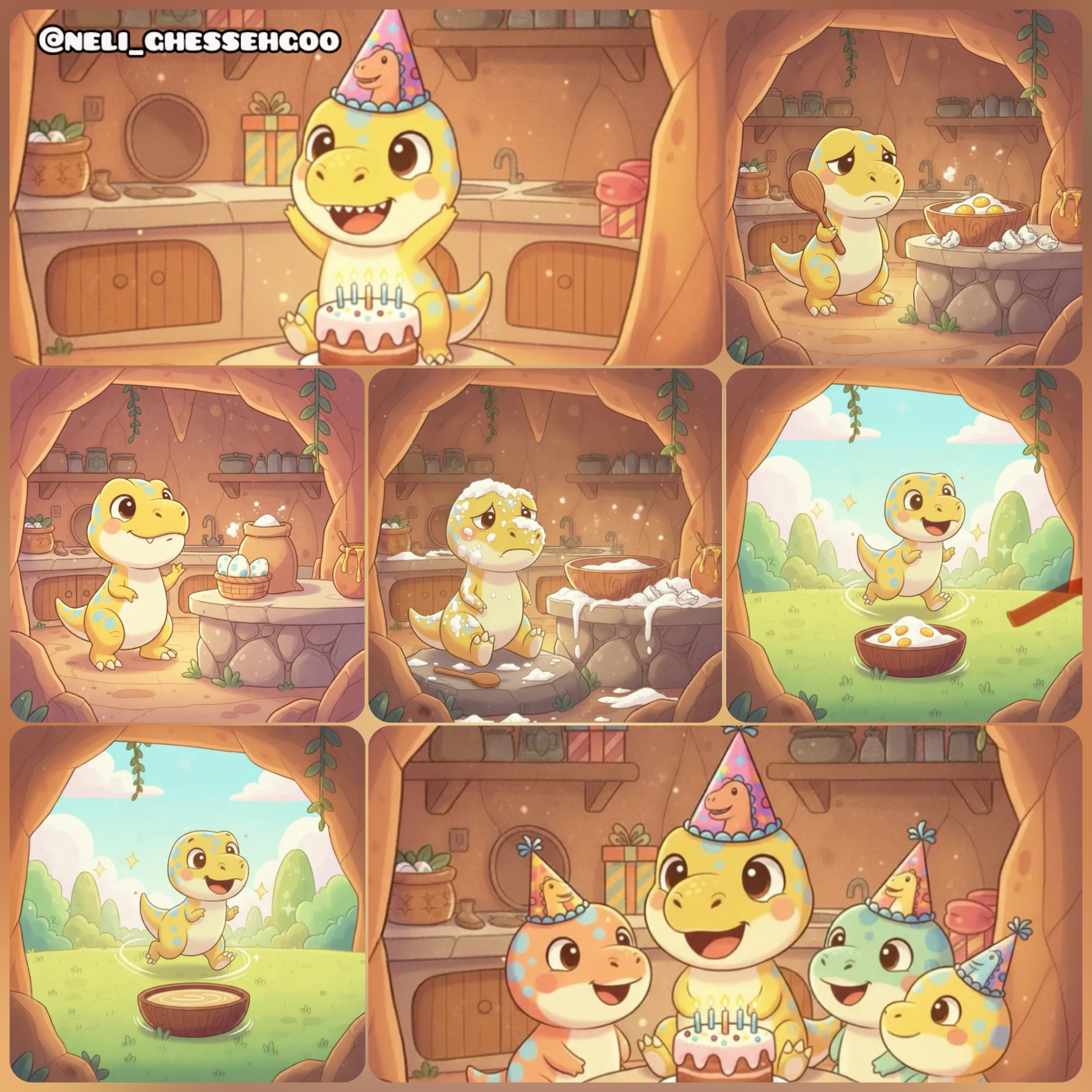 رکسو و کیک چرخان شگفت انگیز