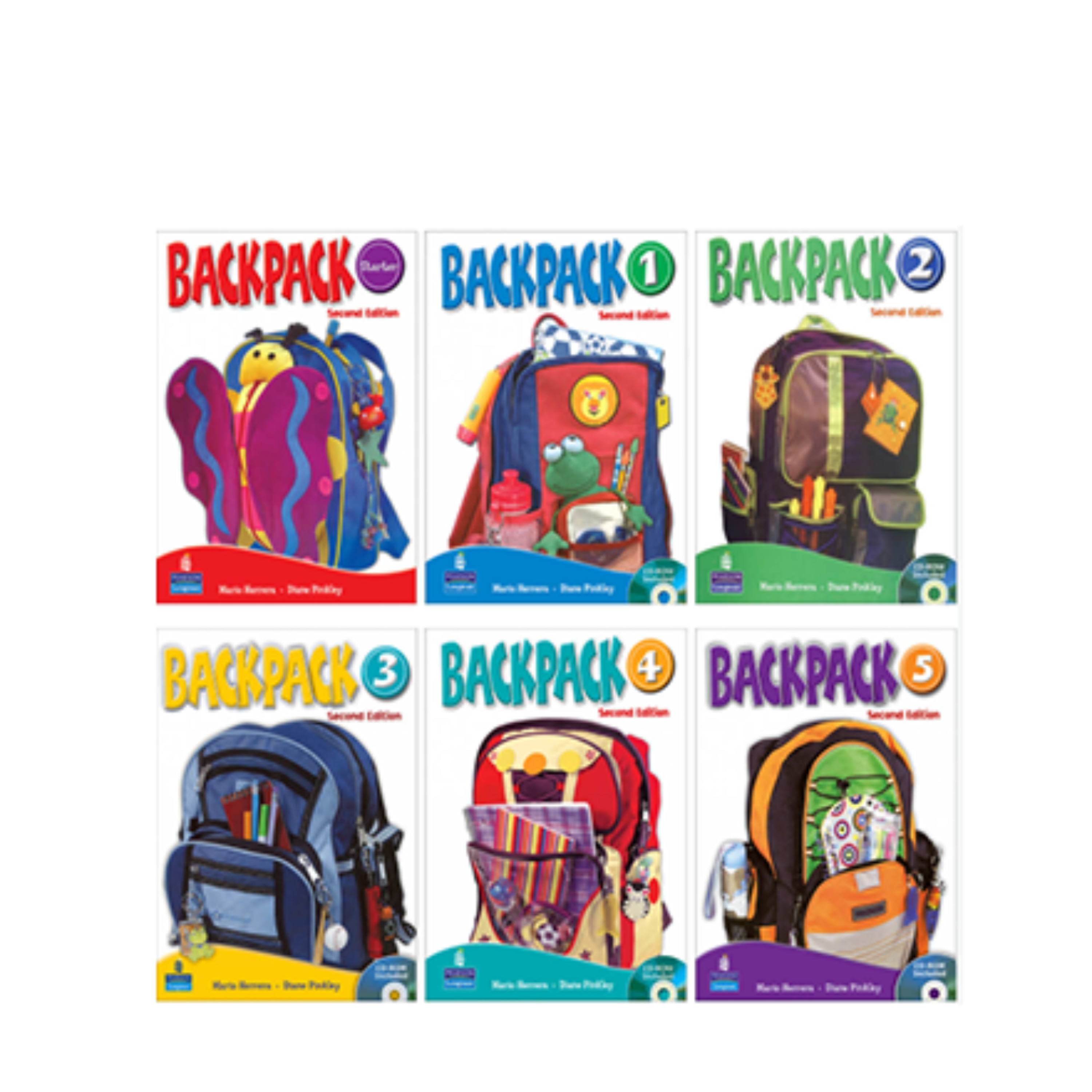 کاور معرفی سری کتاب backpack