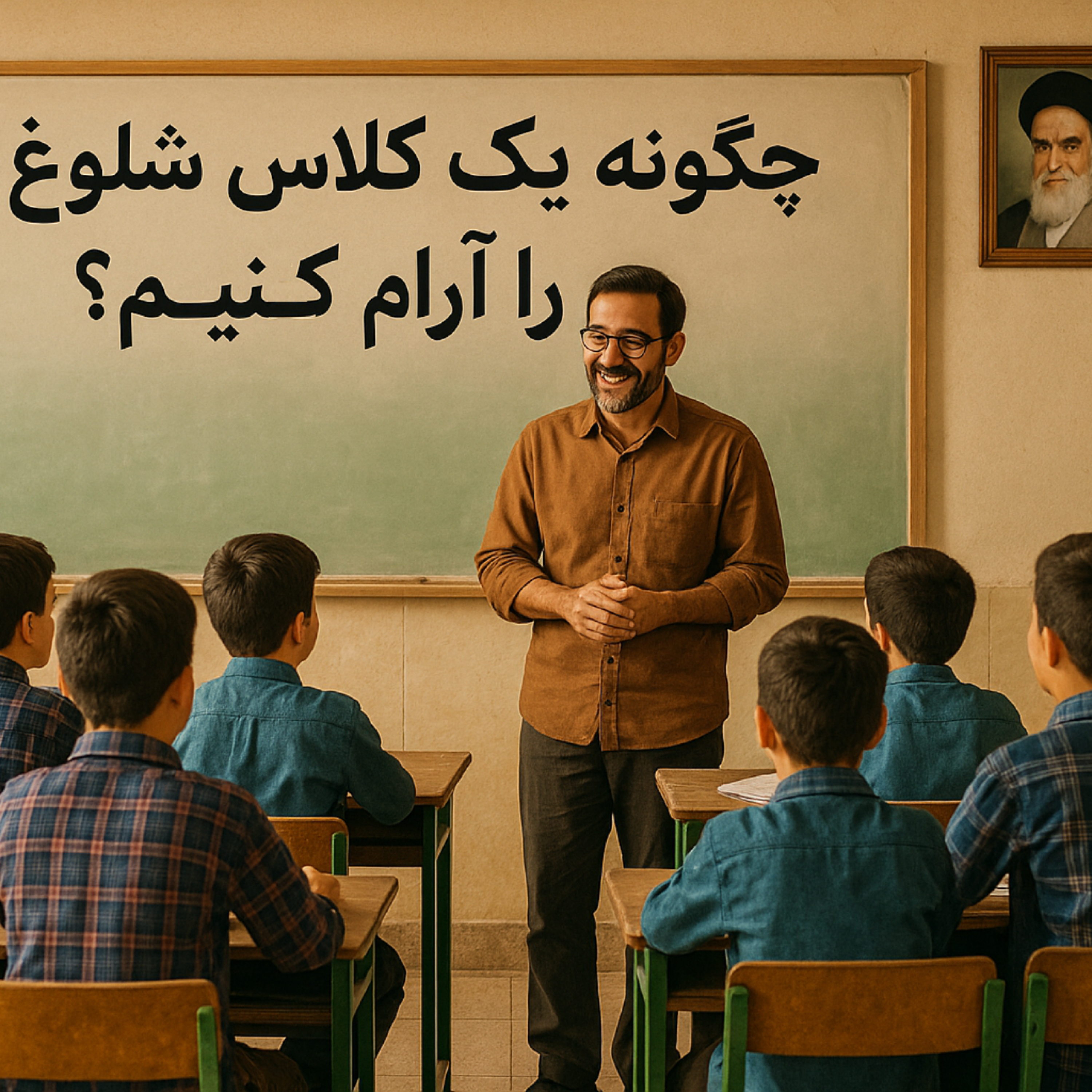 کاور چگونه یک کلاس شلوغ را آرام کنیم
