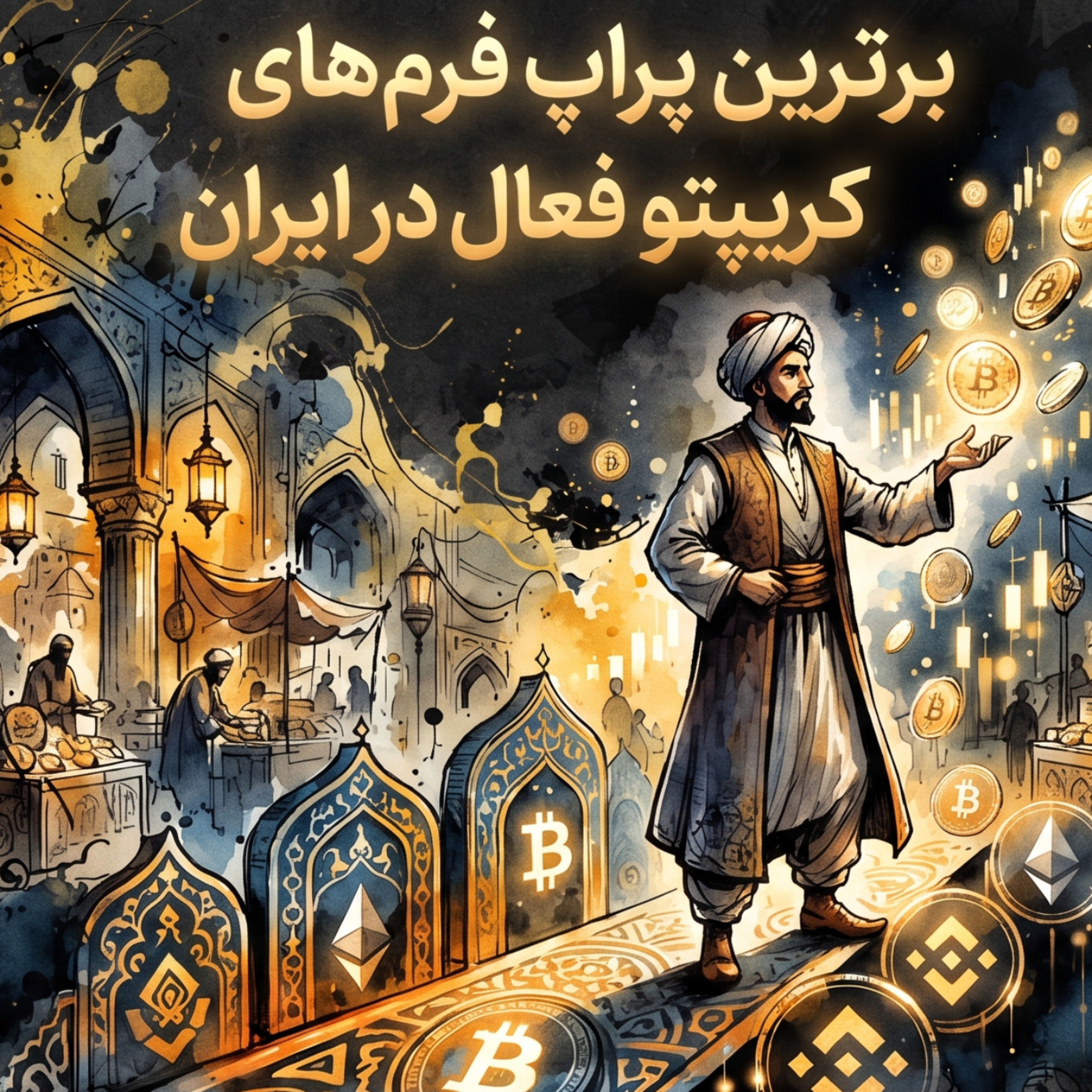 کاور بهترین پراپ کریپتو در ایران؛ معرفی 5 پراپ فرم معتبر