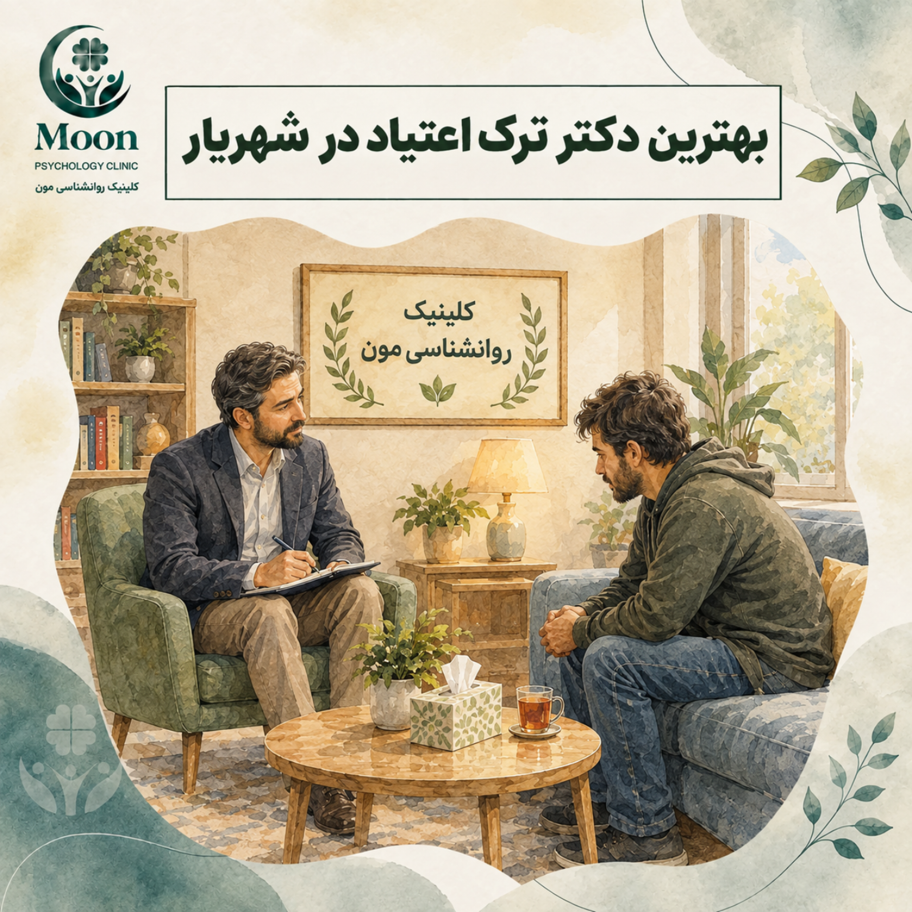 کاور بهترین دکتر ترک اعتیاد در شهریار