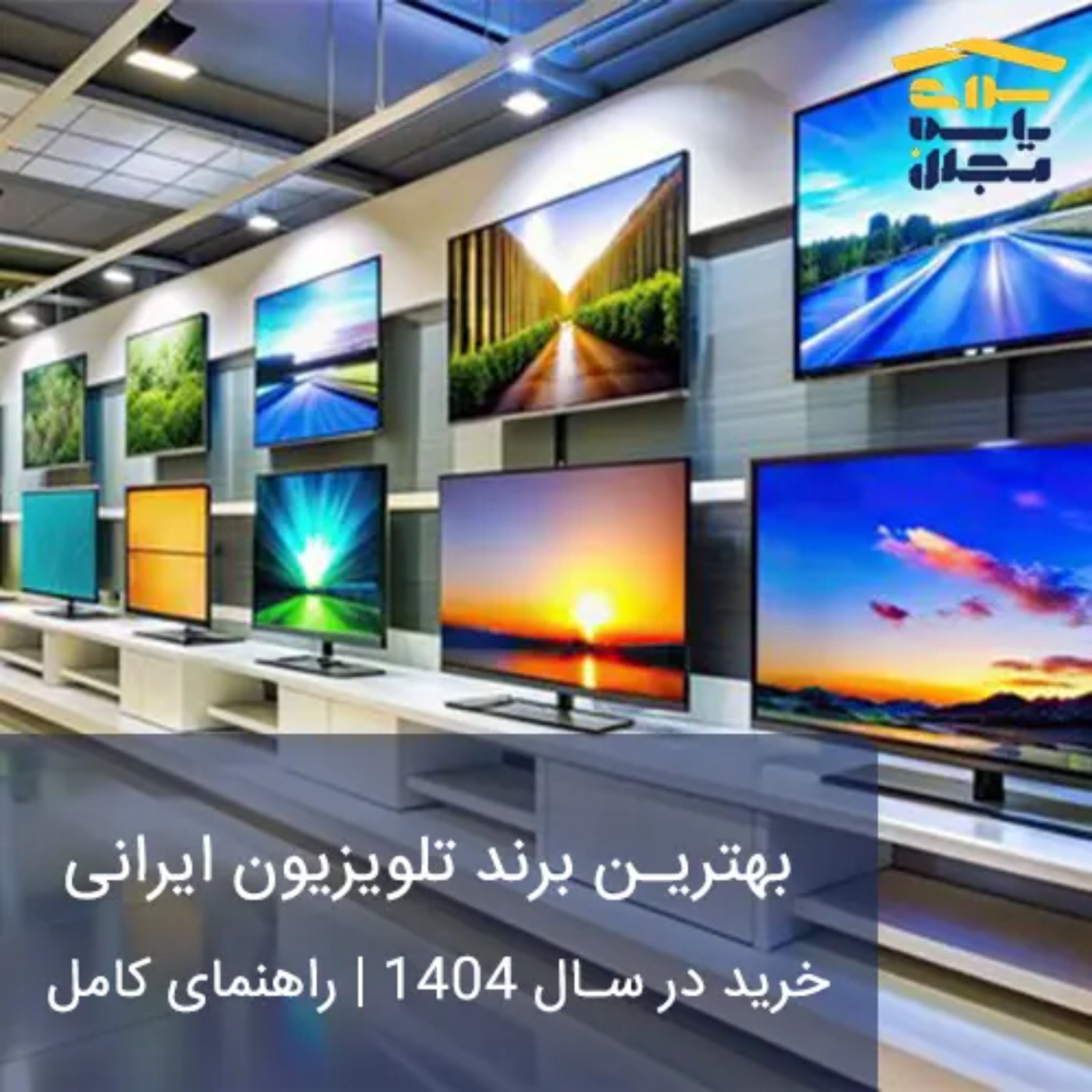 کاور بهترین برند تلویزیون ایرانی برای خرید در سال ۱۴۰۴ | راهنمای کامل