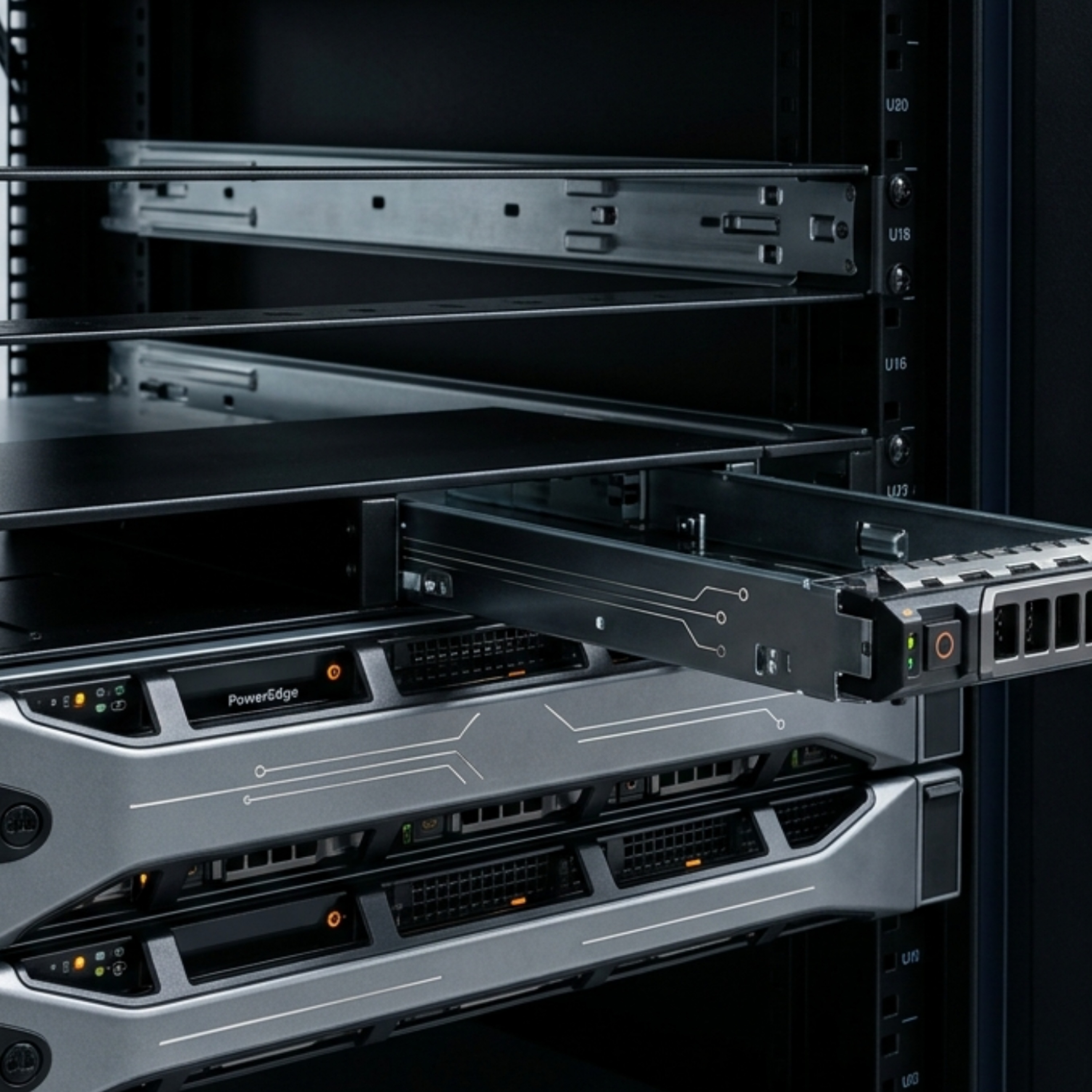 کاور سرور Dell PowerEdge R640 با Xeon 5218، رم 8GB و هارد 600GB SAS