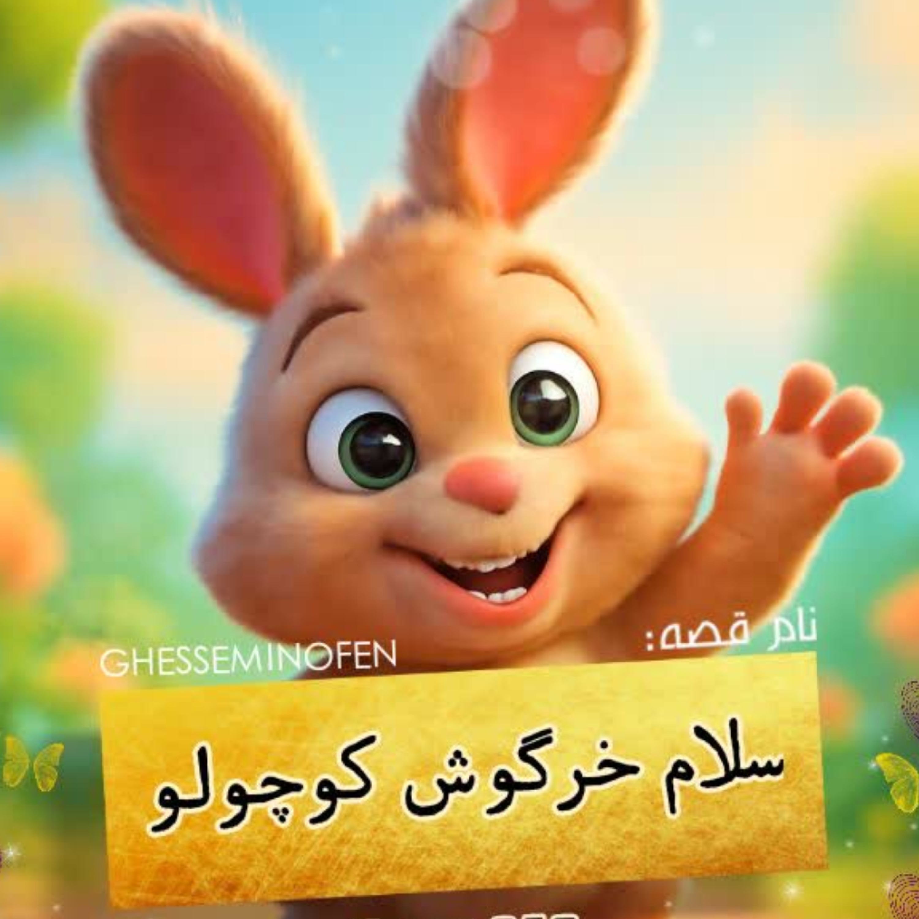 کاور سلام خرگوش کوچولو
