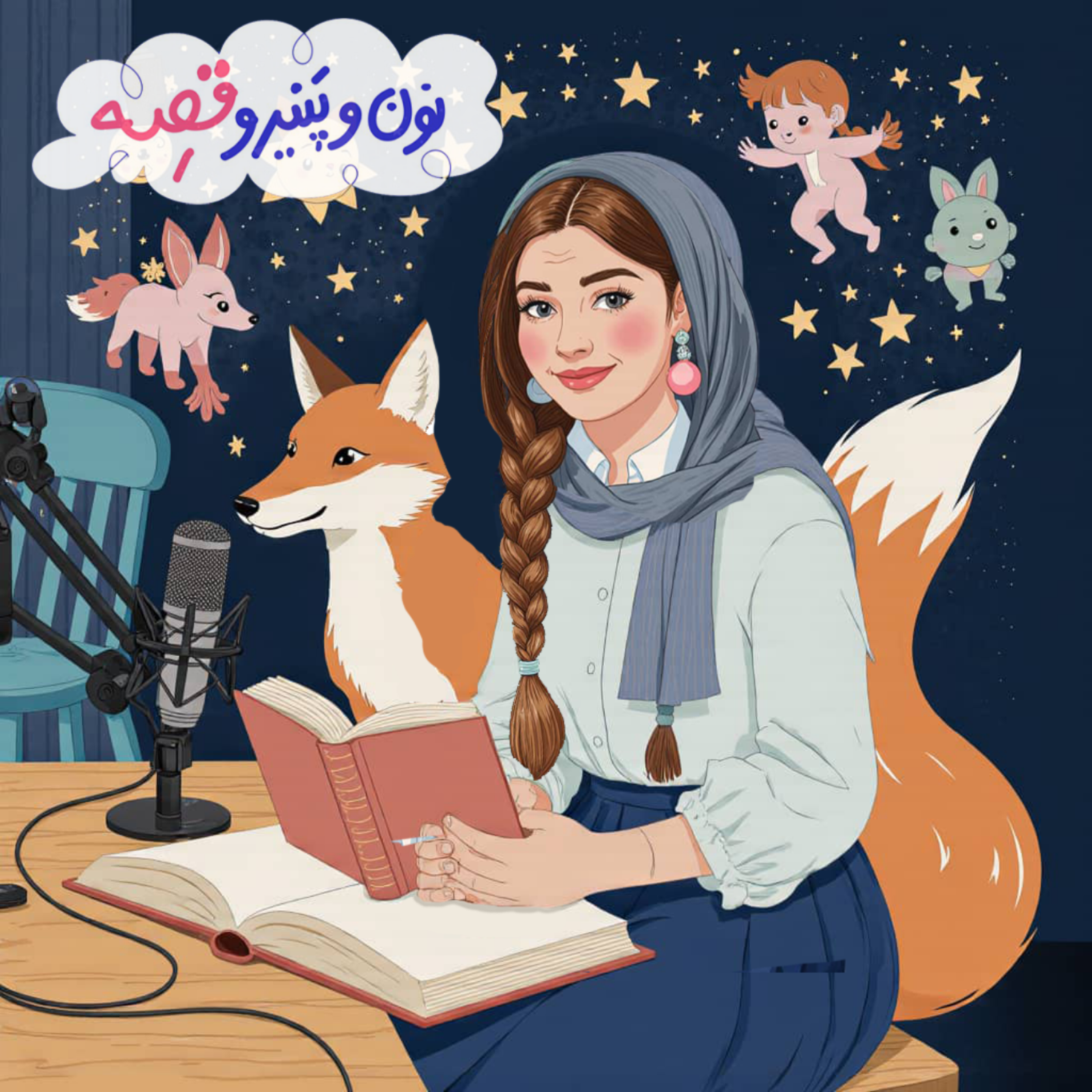 تدی مودب است